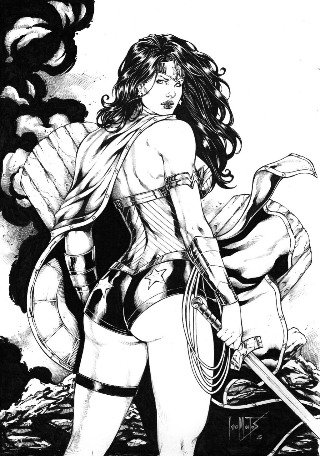 Wonder Woman by leomatos2014
