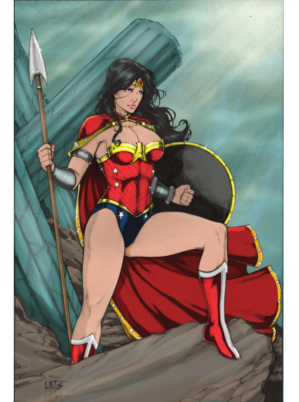 Wonder Woman by leomatos2014