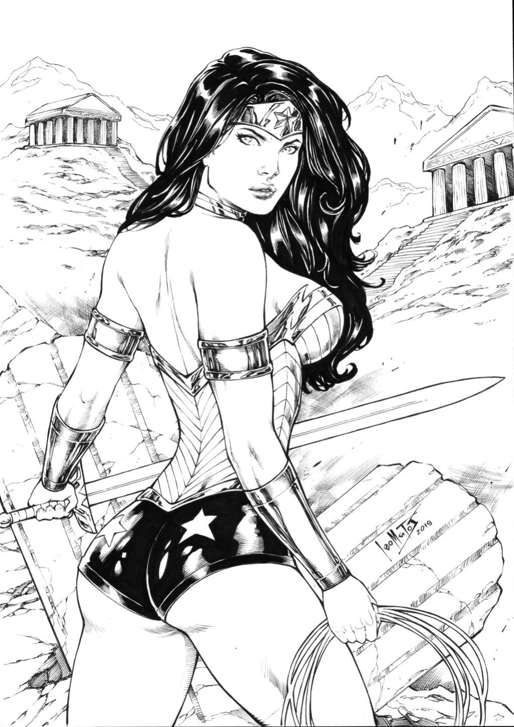 Wonder Woman by leomatos2014