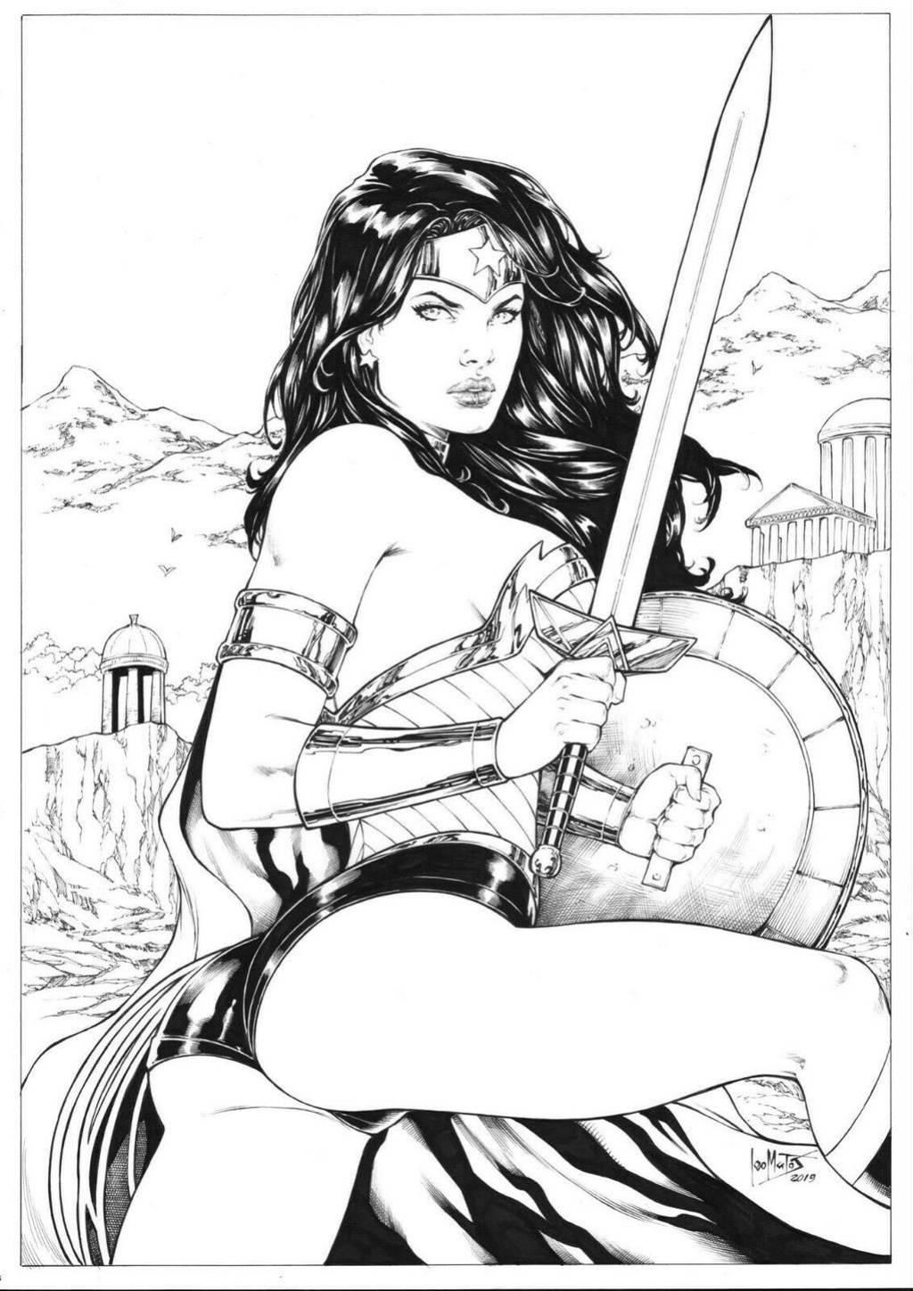 Wonder Woman by leomatos2014