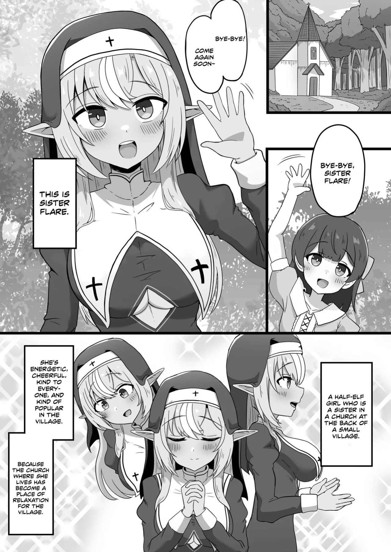 [Namaitachi Teishoku (Namaitachi)] Corrupting The Half-Elf Sister (Shiranui Flare)