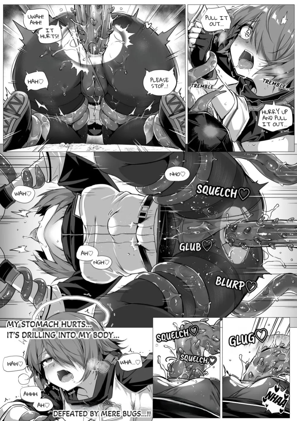 [Kataokasan] 我的肚子才不是虫子的繁育场 | My Stomach is not a Breeding Ground for Bugs (Arknights) [ttttrap + DKKMD Translations]