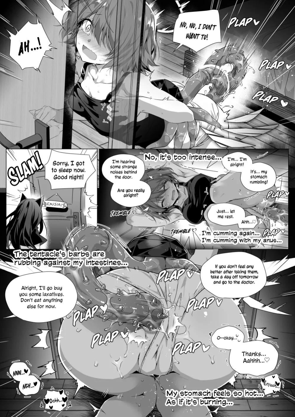 [Kataokasan] 我的肚子才不是虫子的繁育场 | My Stomach is not a Breeding Ground for Bugs (Arknights) [ttttrap + DKKMD Translations]