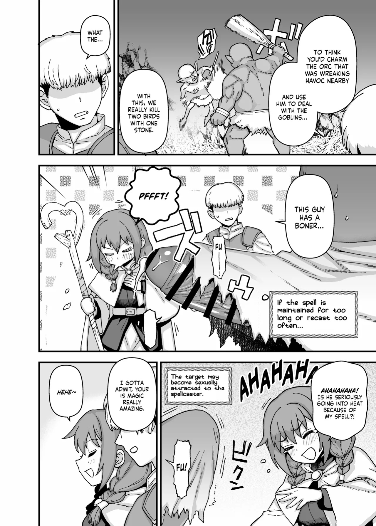 [Mo] Miryou Mahou no Chuui Jikou♡ | Precautions When Using Charm Magic♡ [NudeSalad]