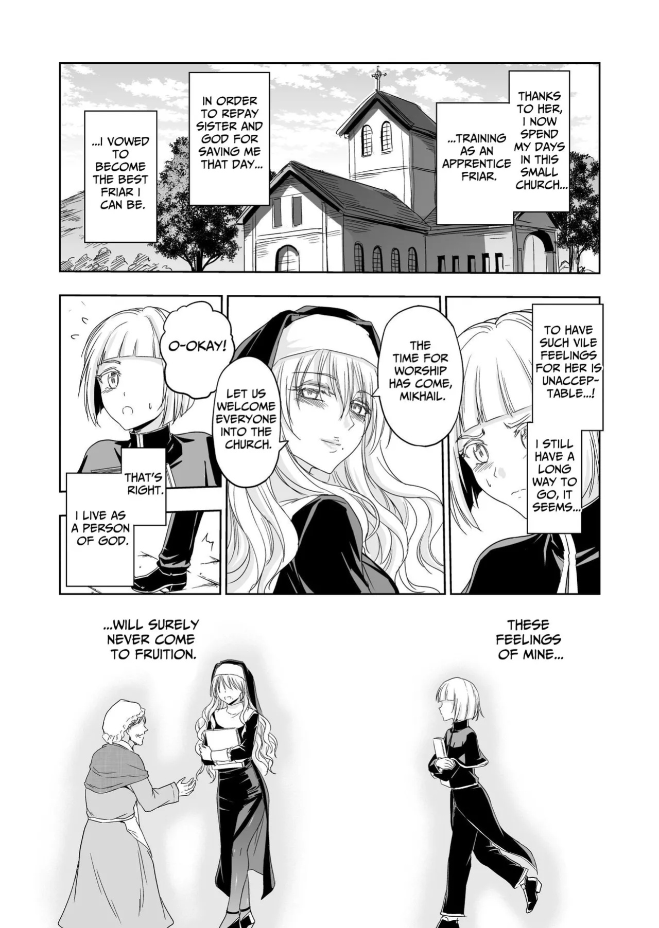 [Palace Inubousaki (Sister Maria Rosetta)] Shitsurakuen ~Haitoku ni Ochiru Seijo~ | Paradise Lost ~A Saint's Descent Into Immorality~ [tsuyoshi]