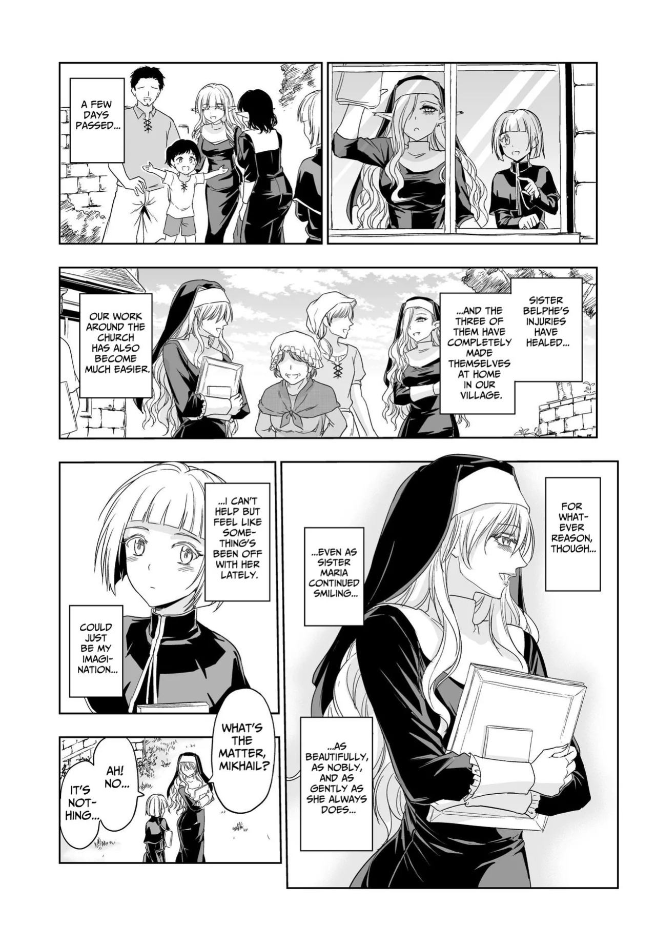 [Palace Inubousaki (Sister Maria Rosetta)] Shitsurakuen ~Haitoku ni Ochiru Seijo~ | Paradise Lost ~A Saint's Descent Into Immorality~ [tsuyoshi]