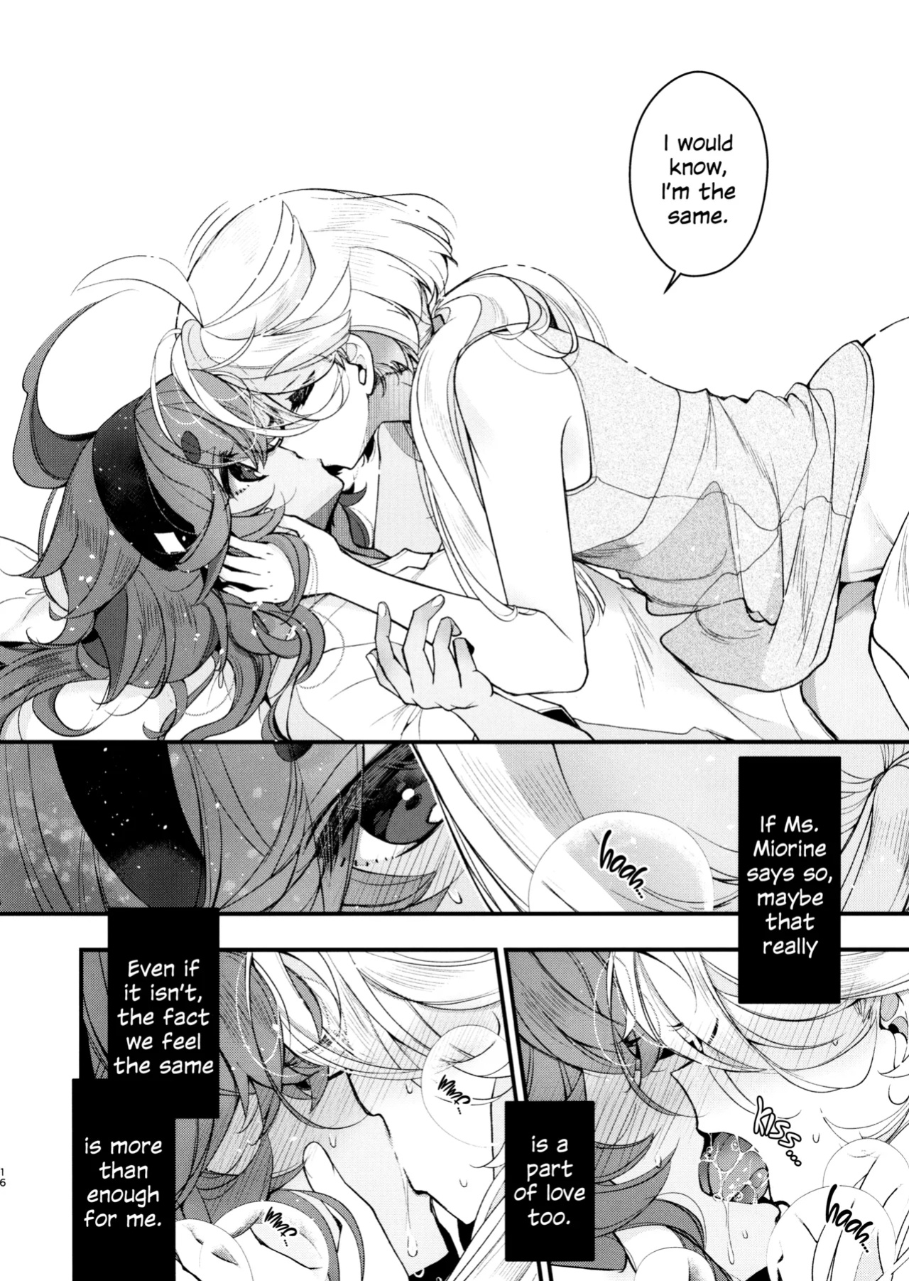 (C103) [Alkaloid (Izumiya Otoha)] Koi to Yobu ni wa | Too Deep to Call Love (Mobile Suit Gundam: The Witch from Mercury)