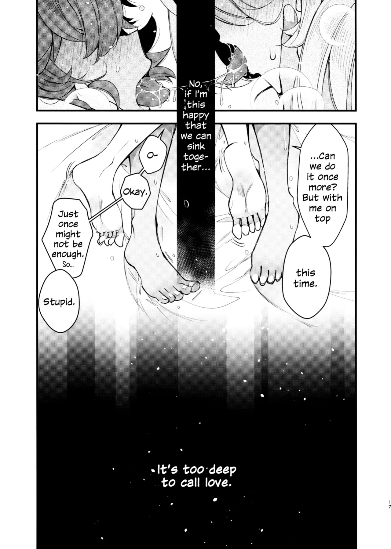 (C103) [Alkaloid (Izumiya Otoha)] Koi to Yobu ni wa | Too Deep to Call Love (Mobile Suit Gundam: The Witch from Mercury)