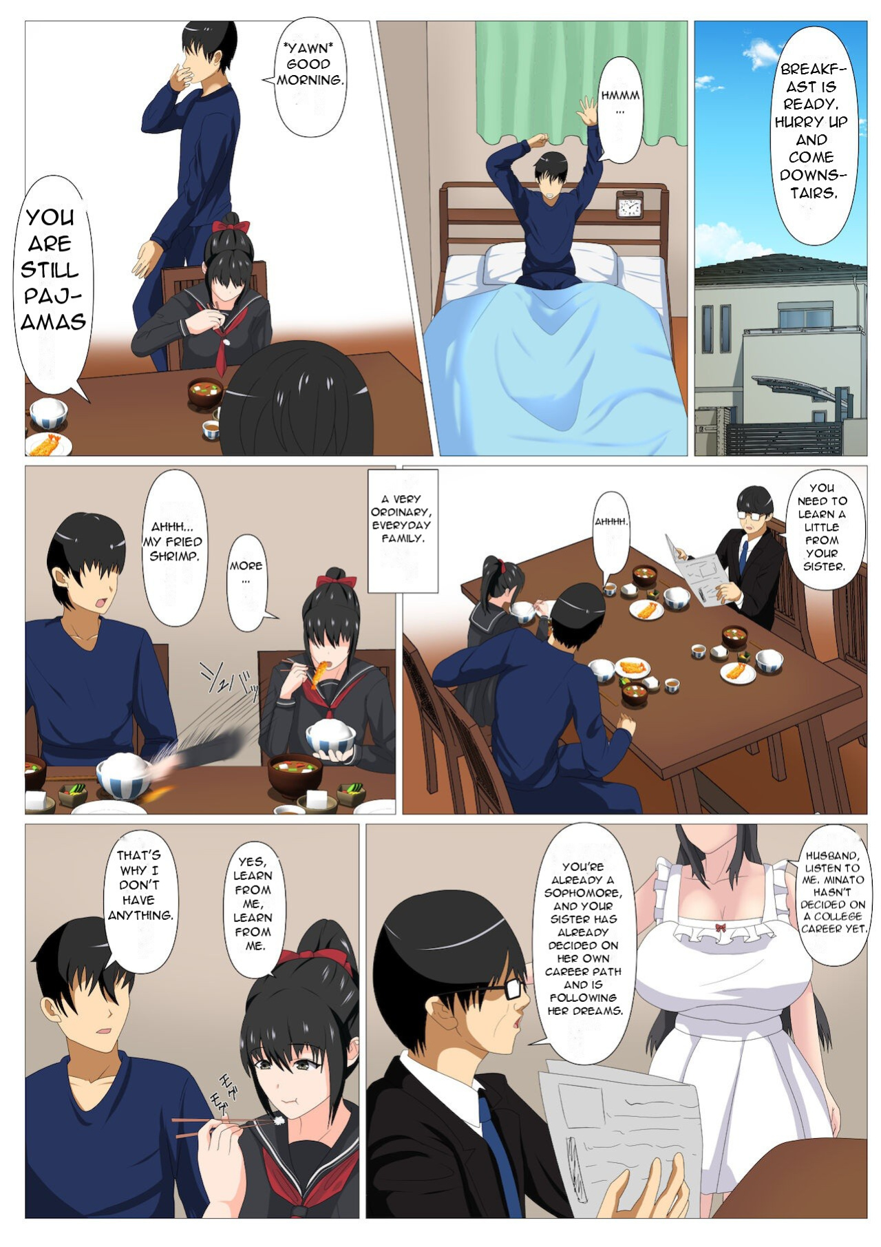 [Stew Ni Gohan] Hadaka no Haha ni Yokujou Shite - Lusting for My Naked Mother [DarklordMTLs]