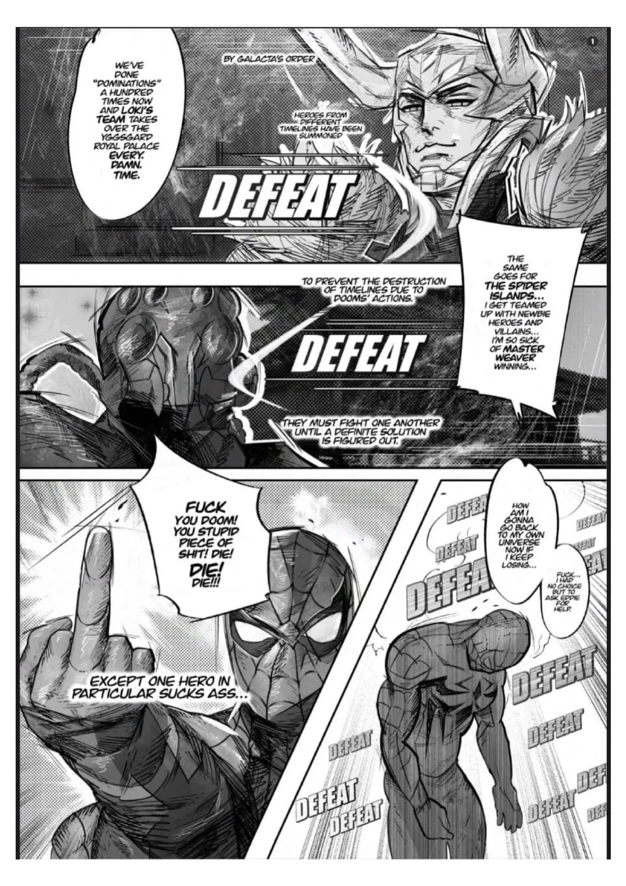 Artist: BARAyot - Venom`s Smashing Spree