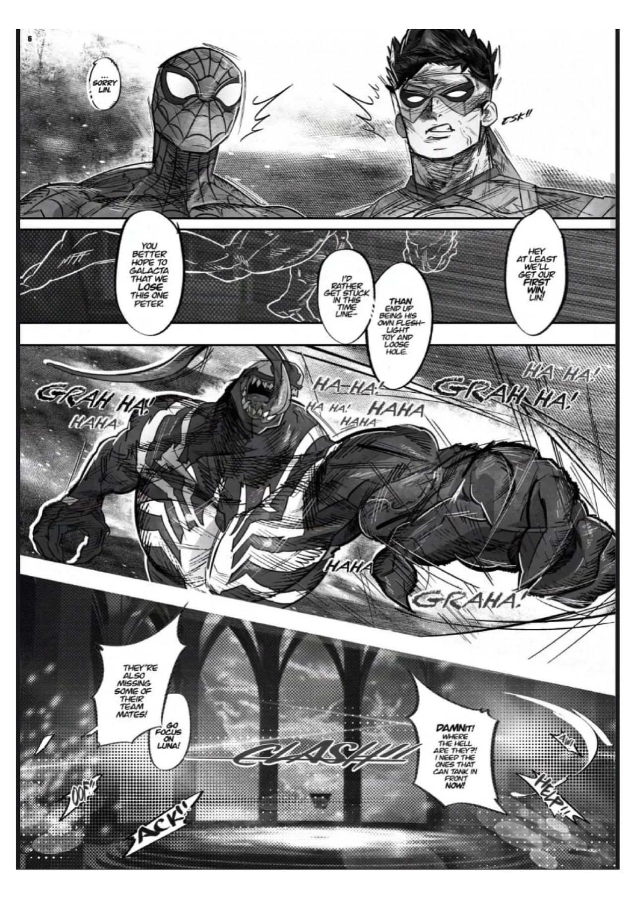 Artist: BARAyot - Venom`s Smashing Spree