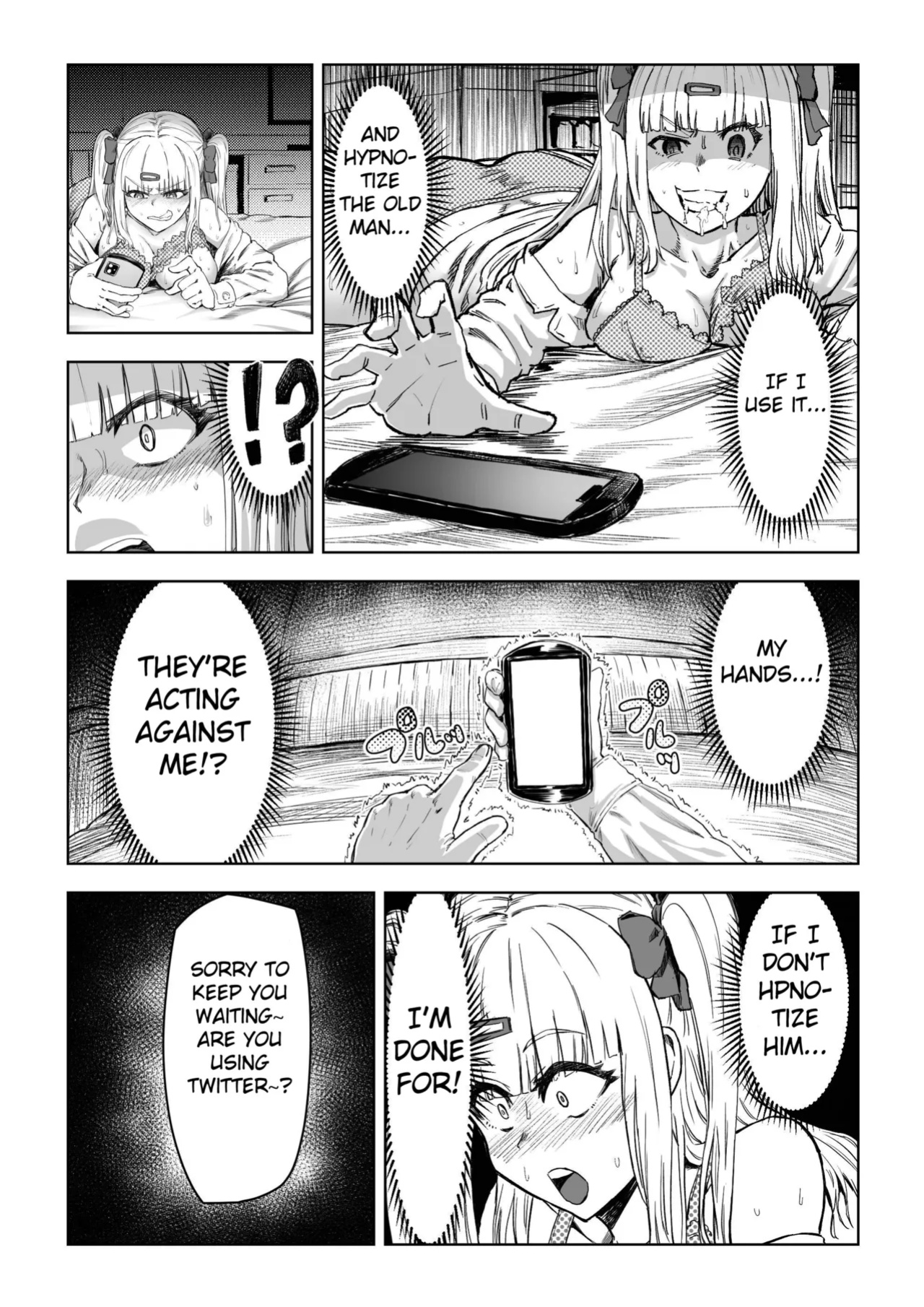 [Aburamashimashi (Aburamachine)] Gyaru ga Saimin Kakeyou to Shitara Kaeriuchi Saremashita [Fated Circle]