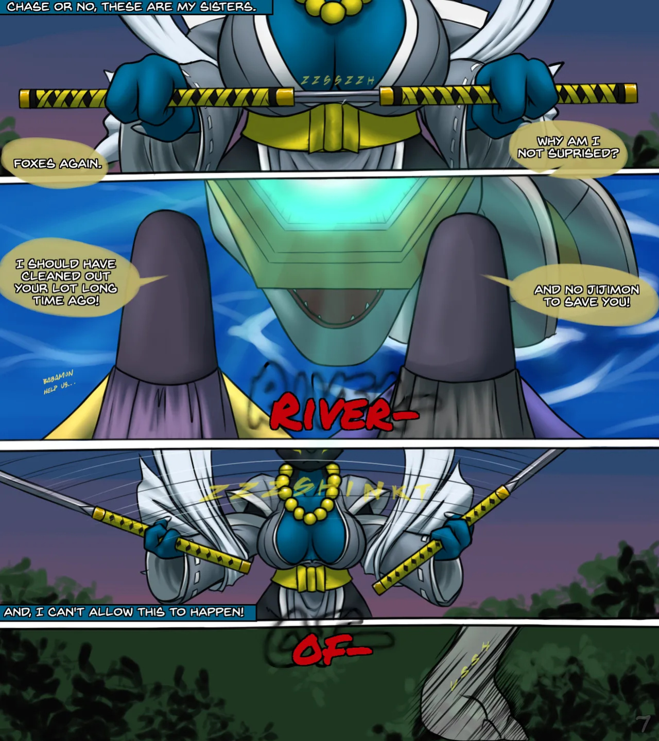 [Furball] Digimon: Retribution (Incomplete)