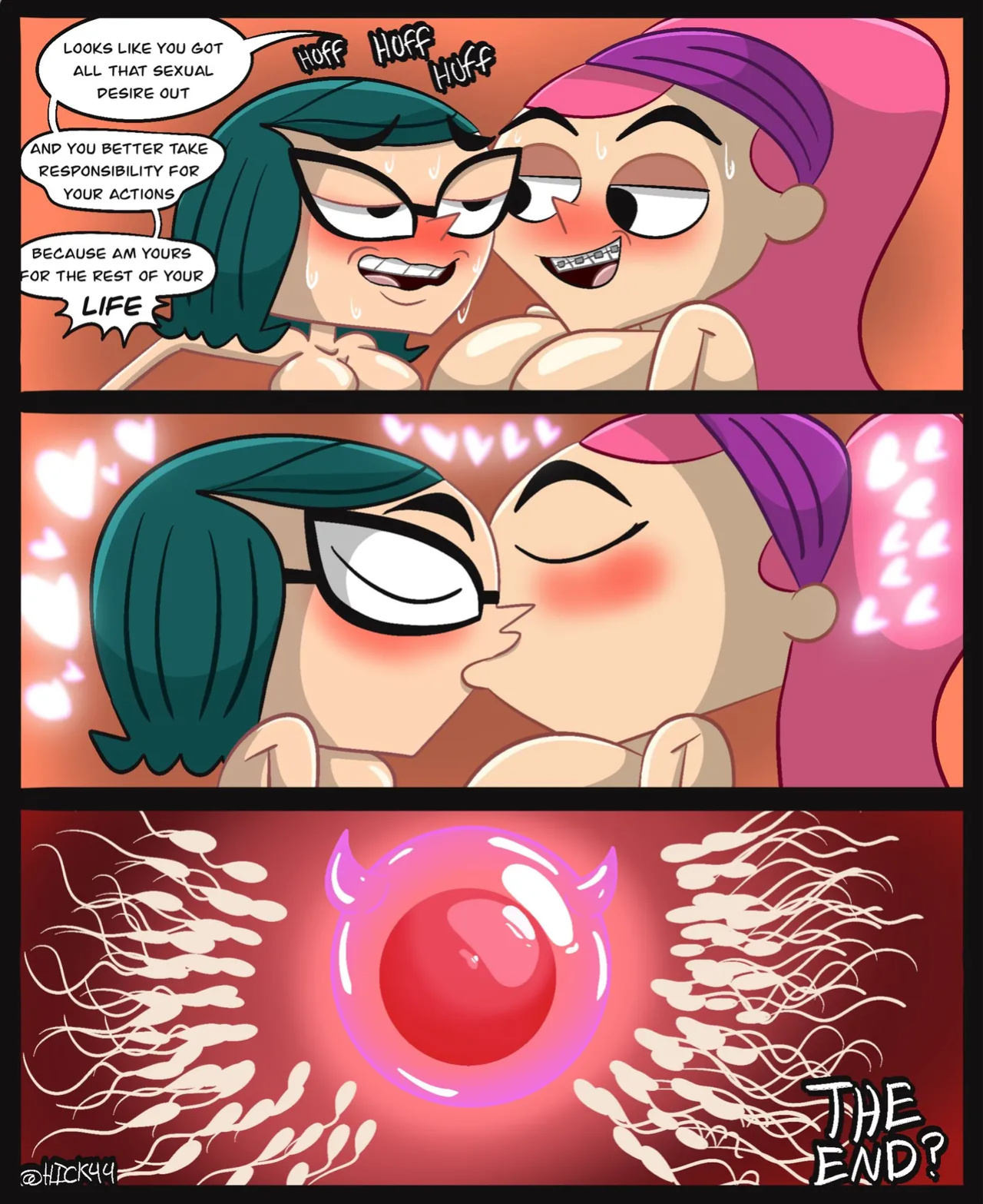 [Hick44NSFW] Trina x Mina (Grojband)