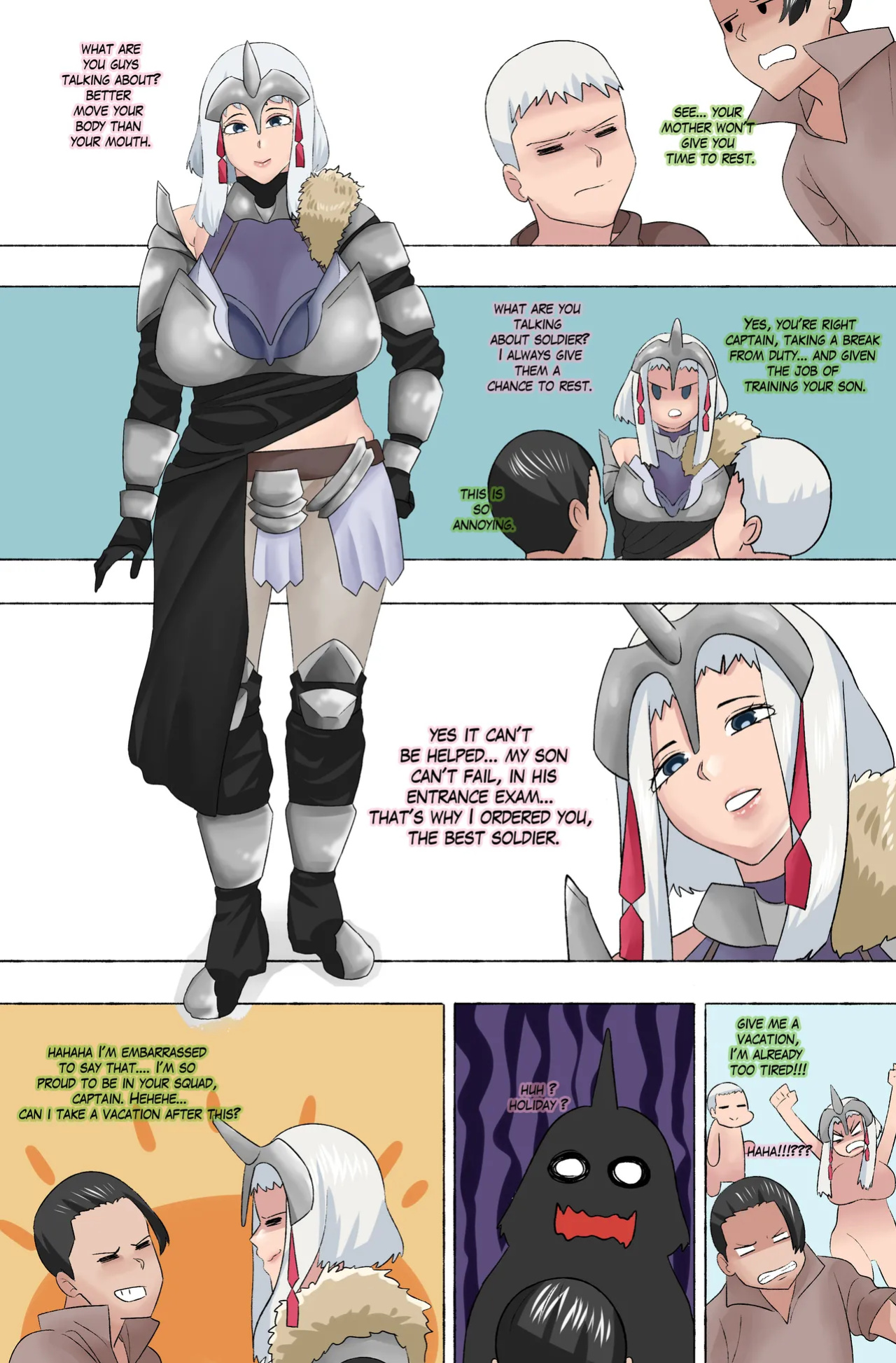 [Neko Plus] Okasama wa knight part 1
