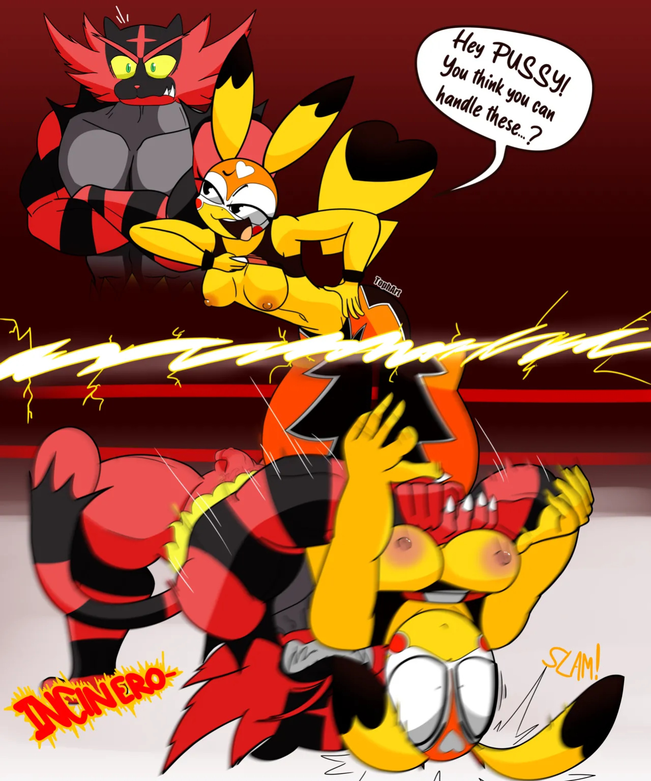 [TophArt] La Pikacha (Diives Fanart)