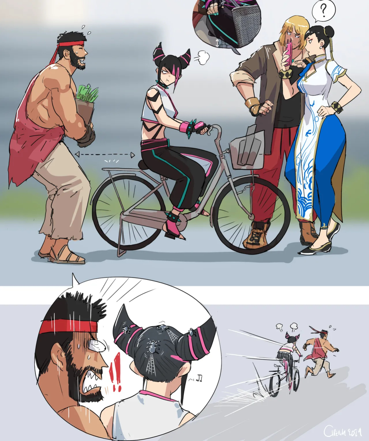 [CirenK] Juri & Ryu (Street Fighter 6)