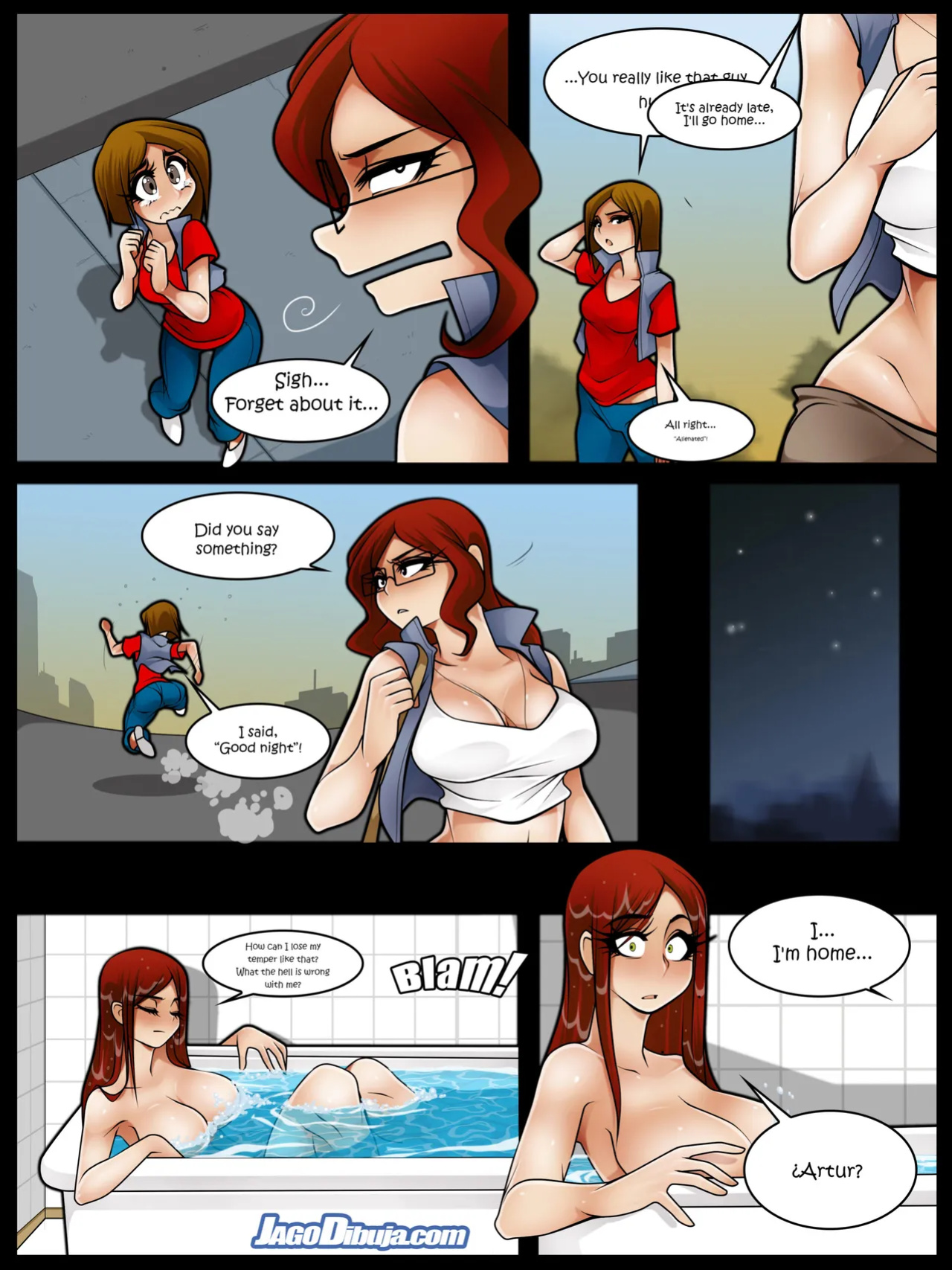 (Jagodibuja) Living With HipsterGirl and GamerGirl Web-Comic