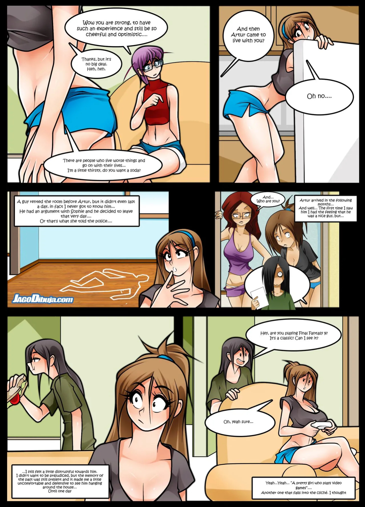 (Jagodibuja) Living With HipsterGirl and GamerGirl Web-Comic