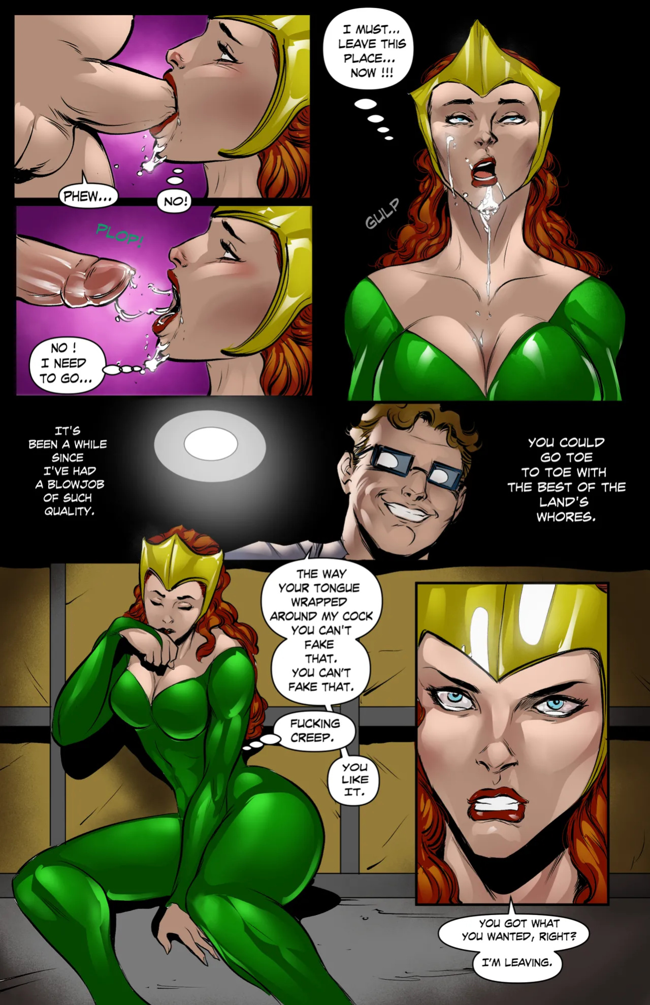 [Metrinome] Mera Gets Blackmailed (Justice League)