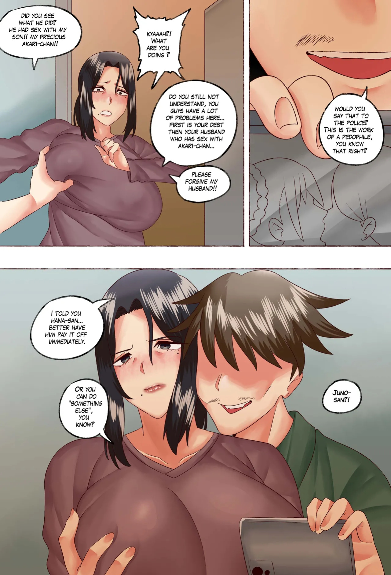 [Neko Plus] Sinful Mother Tsumaki Hana 1