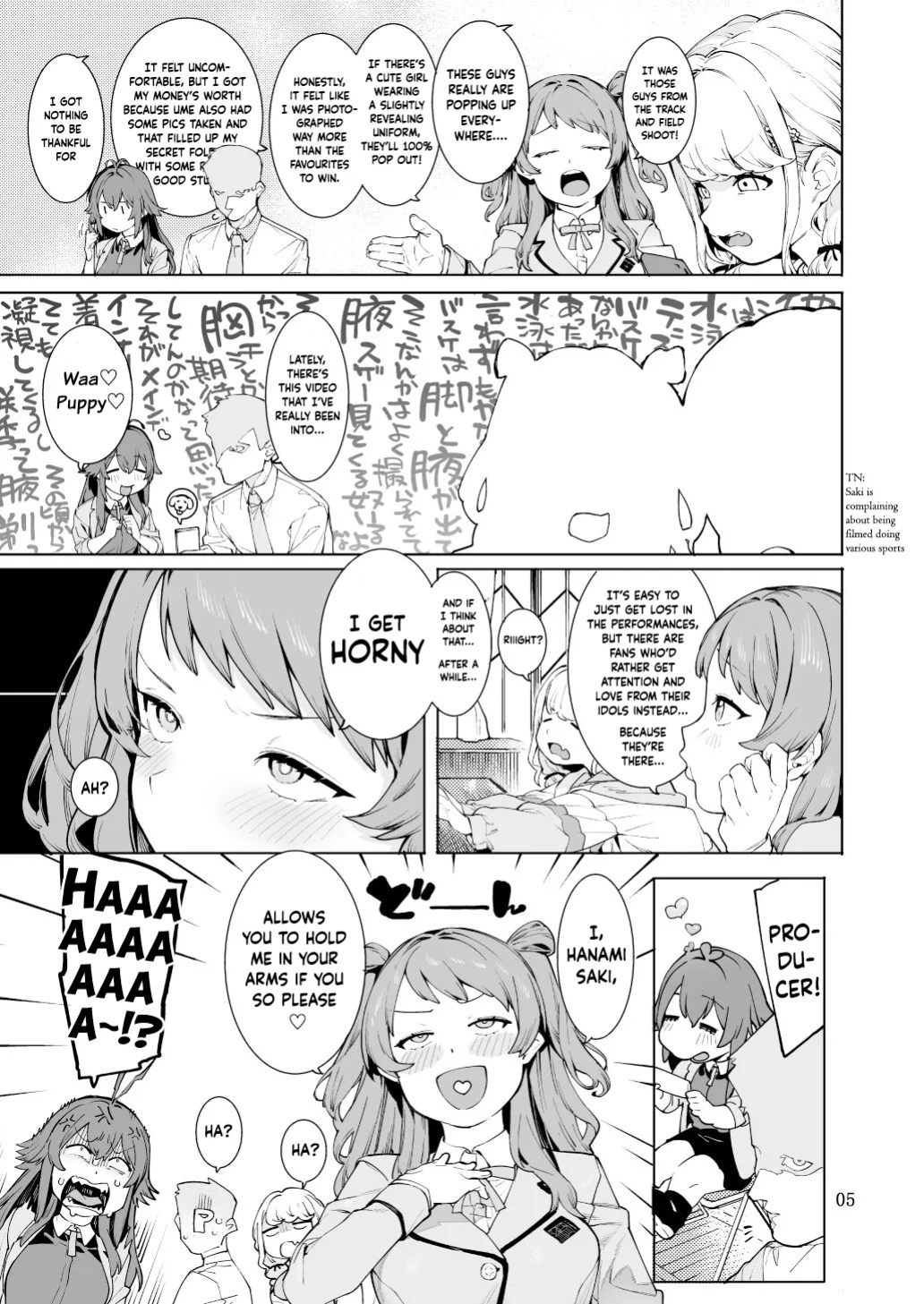 [DogStyle (Menea the Dog)] Hatsuboshi Cream Pie (GAKUEN iDOLM@STER) [Banirra]