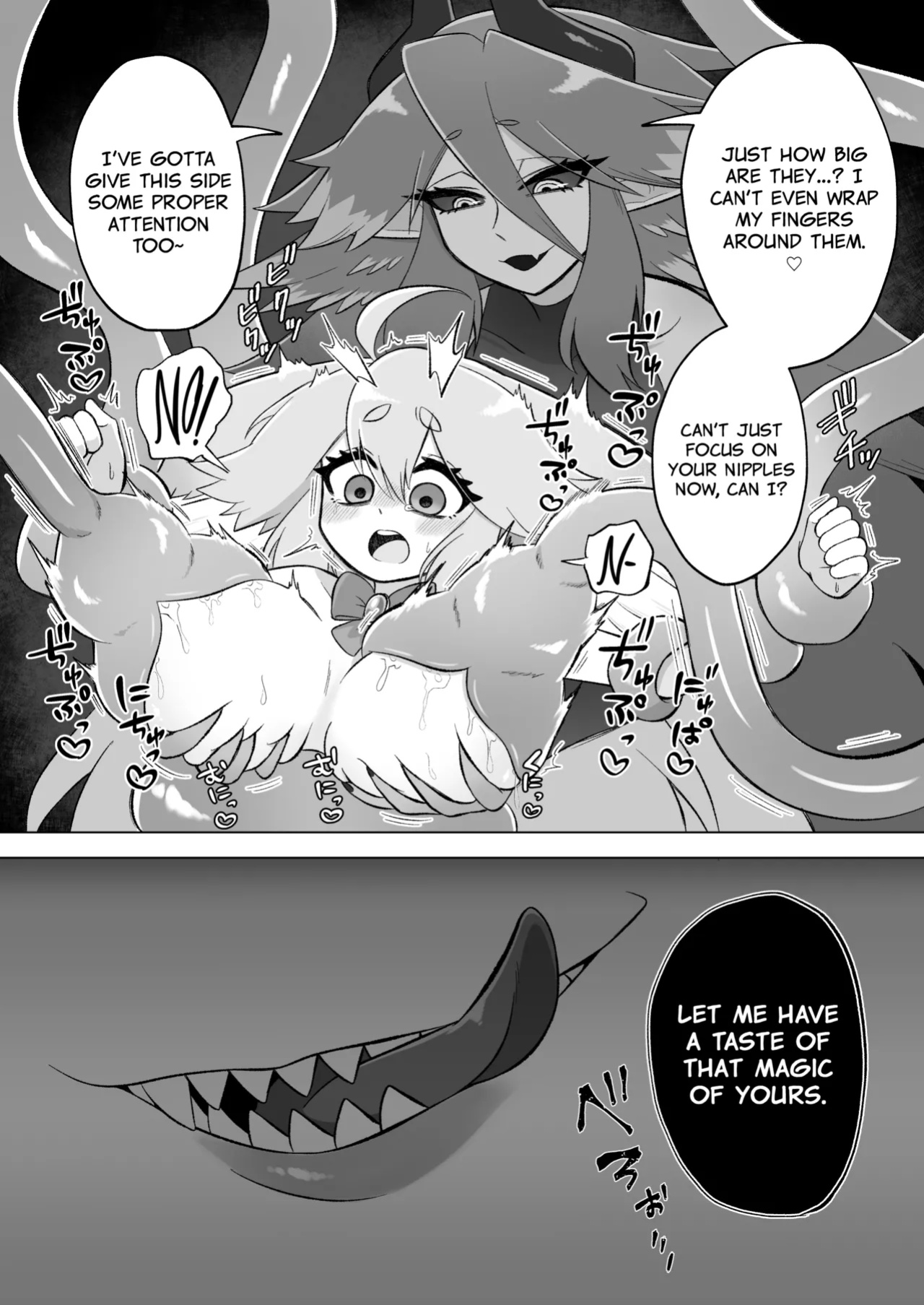 [Moto no Hondana (Moto)] Mahou Shoujo wa Shokushu to Futanari Inma ni Ochiteiku