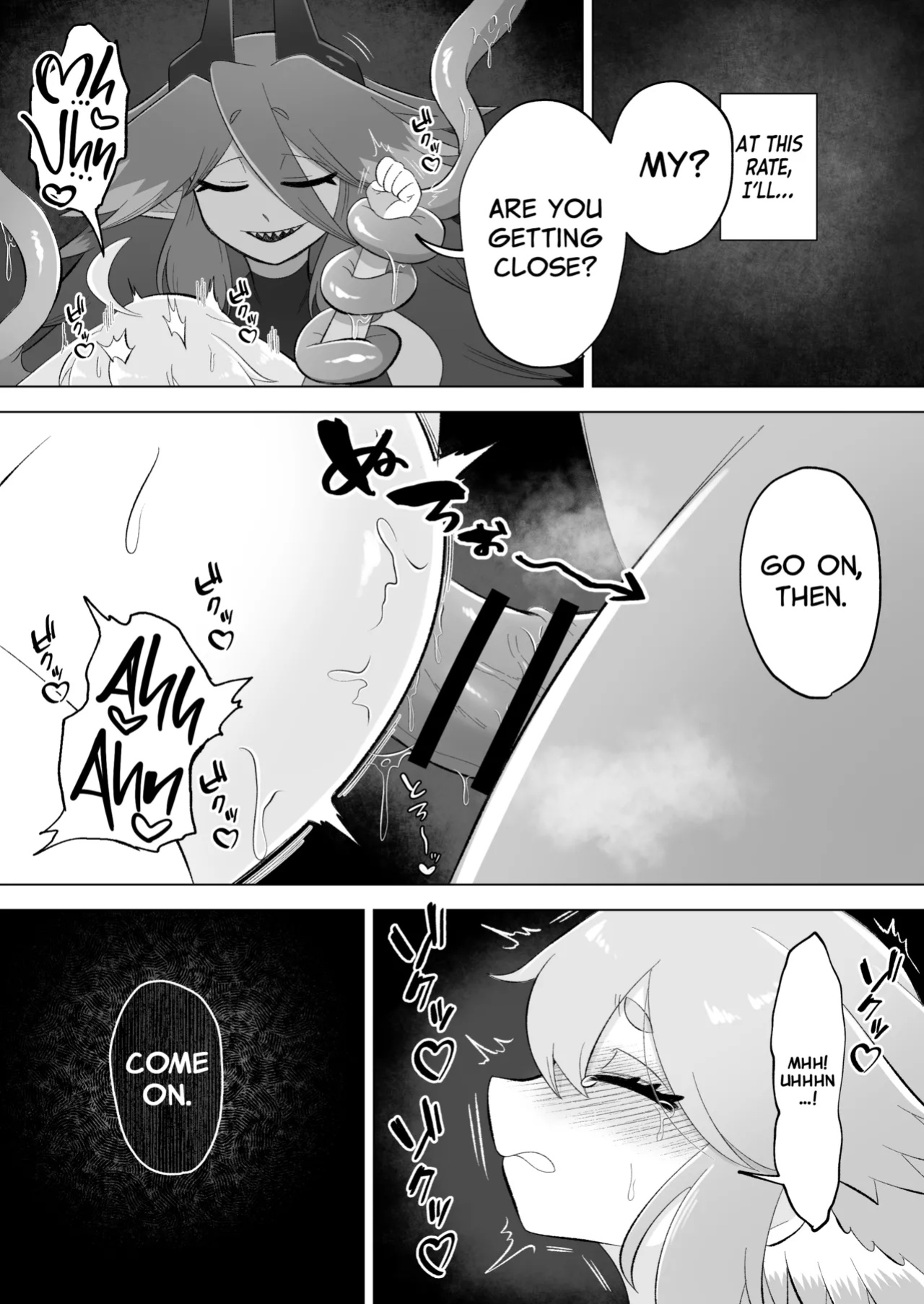 [Moto no Hondana (Moto)] Mahou Shoujo wa Shokushu to Futanari Inma ni Ochiteiku