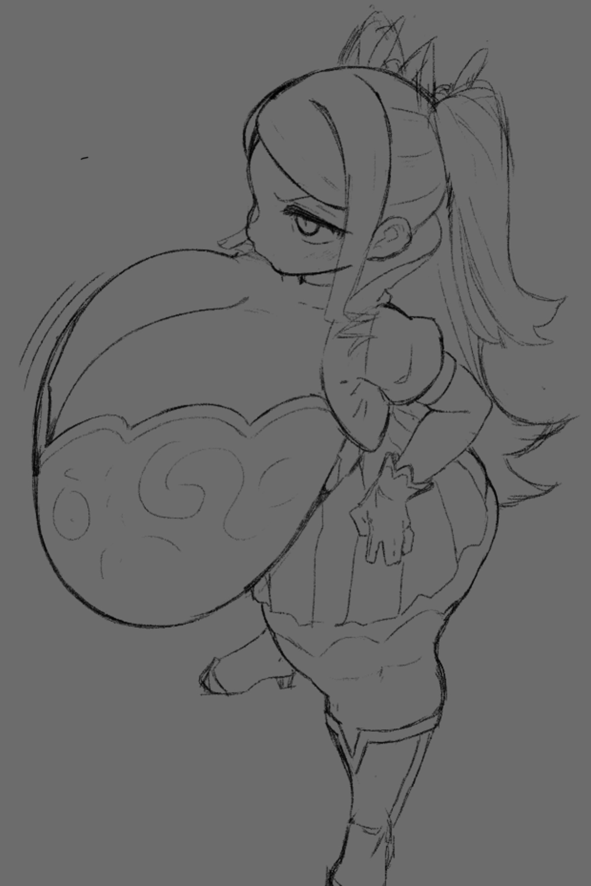 [Vammzu] learning the hard way ???? (Victoria Hldebrand, OC by Vammzu)
