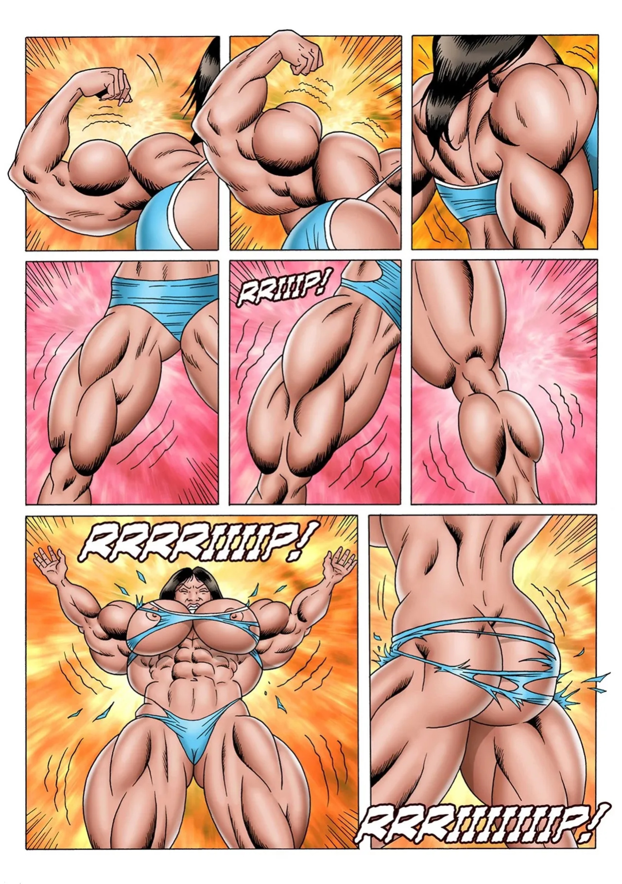 Female Muscle Frenzy! 1