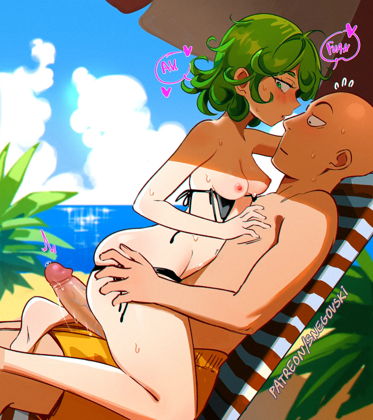 [Snegovski] Tatsu's Beach (One-Punch Man)