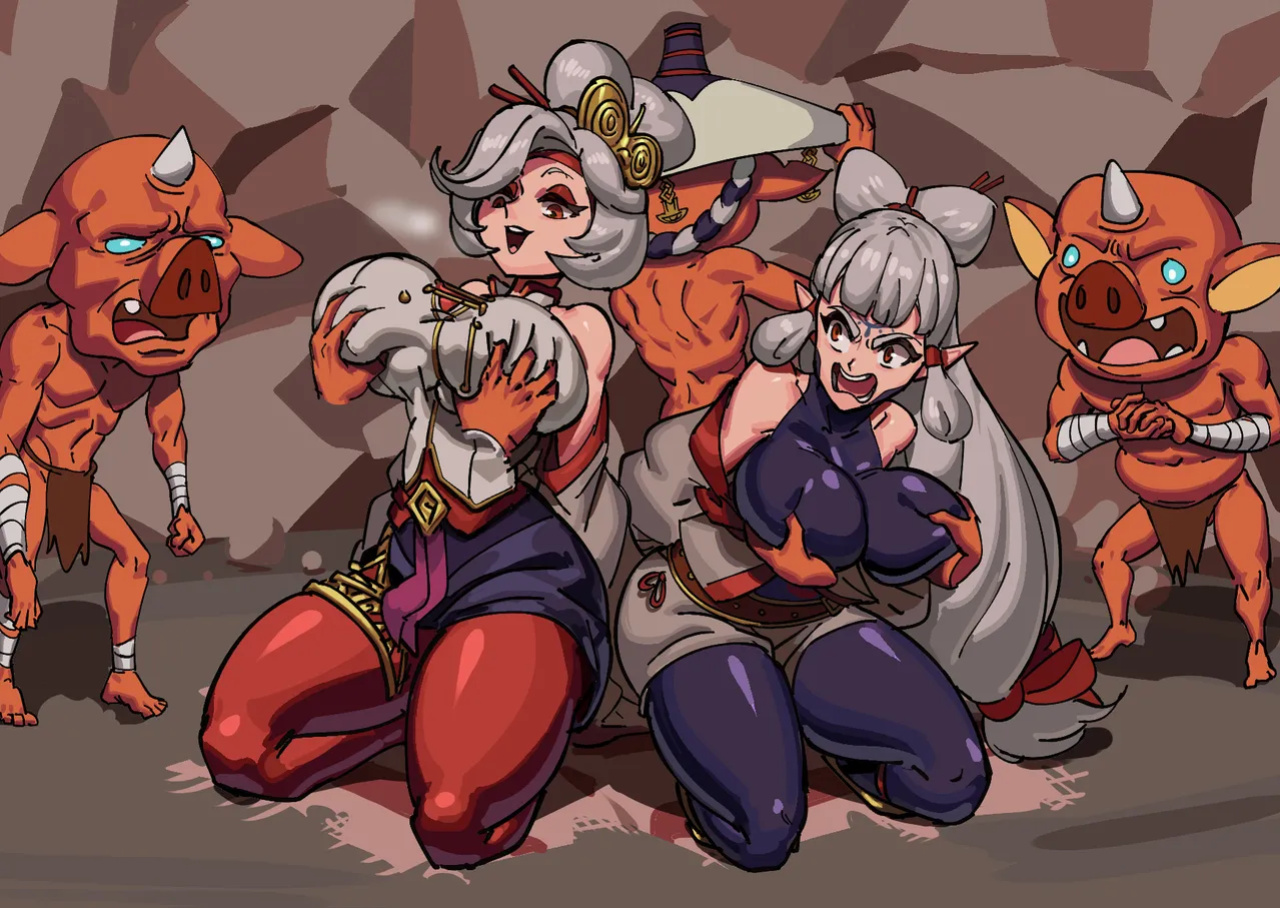 [Bathsalts1] Pura & Impa: GRANNY COMEBACK SEX CIRCUIT (The Legend of Zelda)
