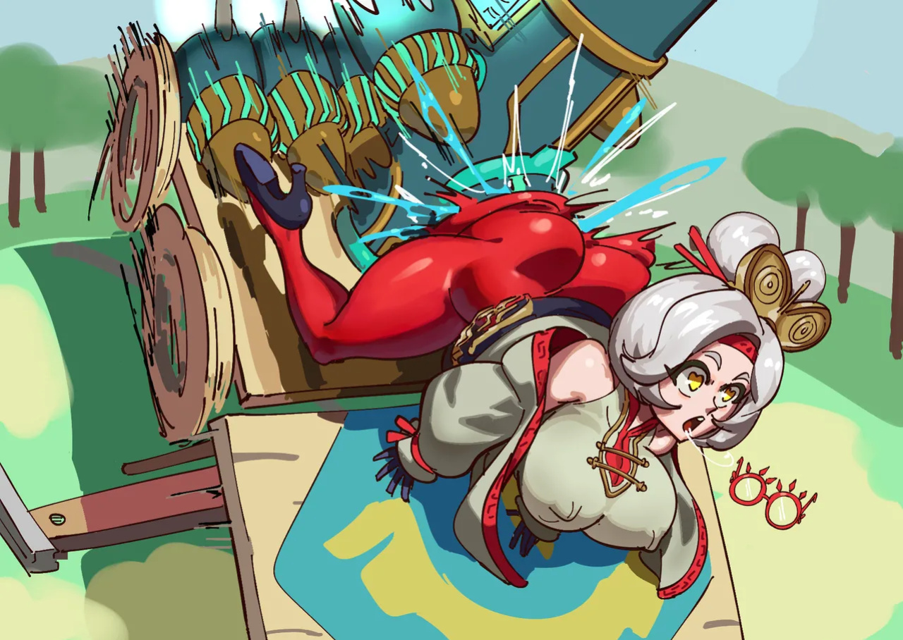 [Bathsalts1] Pura & Impa: GRANNY COMEBACK SEX CIRCUIT (The Legend of Zelda)
