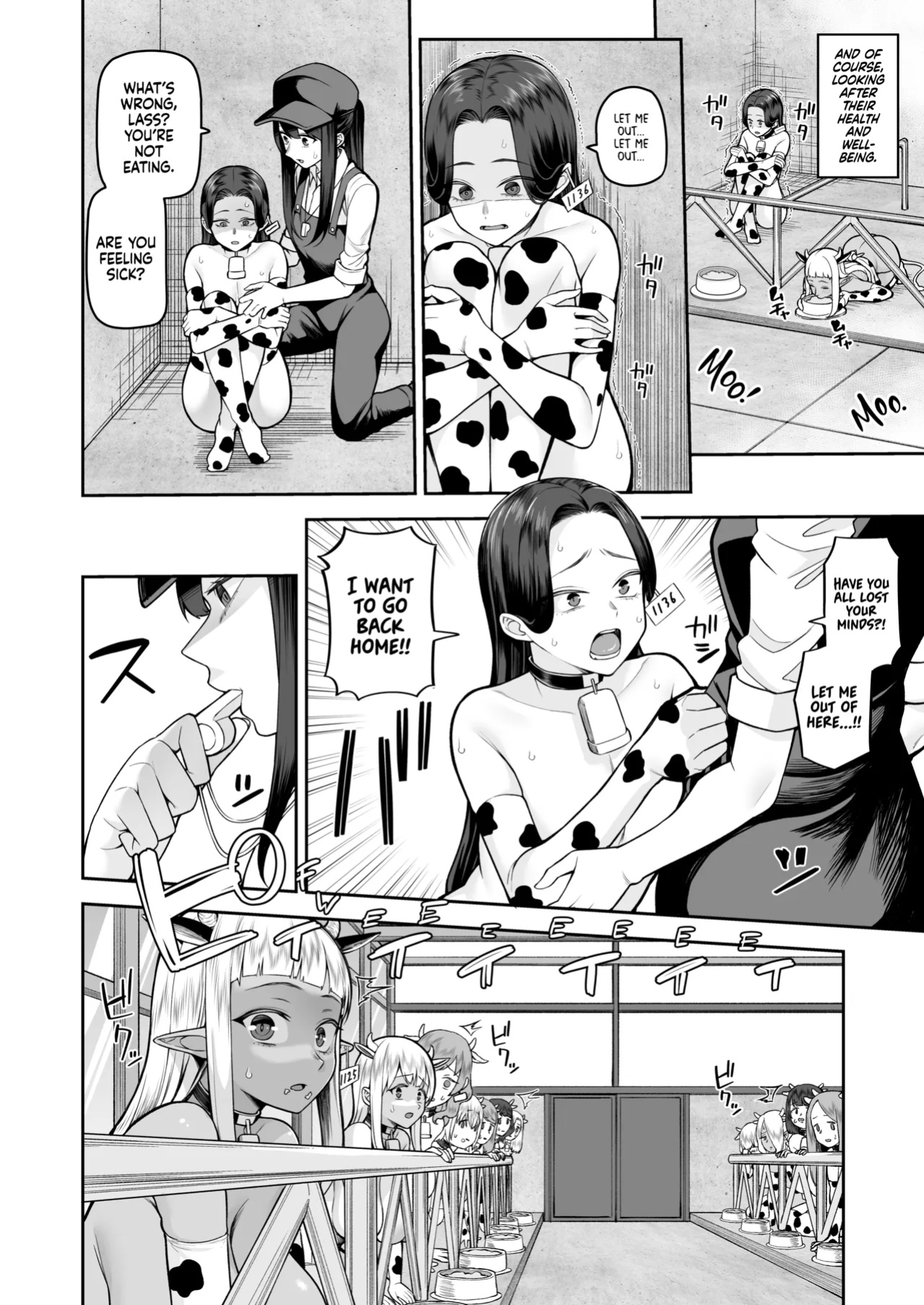 [Marshmallow Balloon (Kayumidome)] Nuugyuu Musume Bokujou | Cow Girl Ranch [Xzosk]