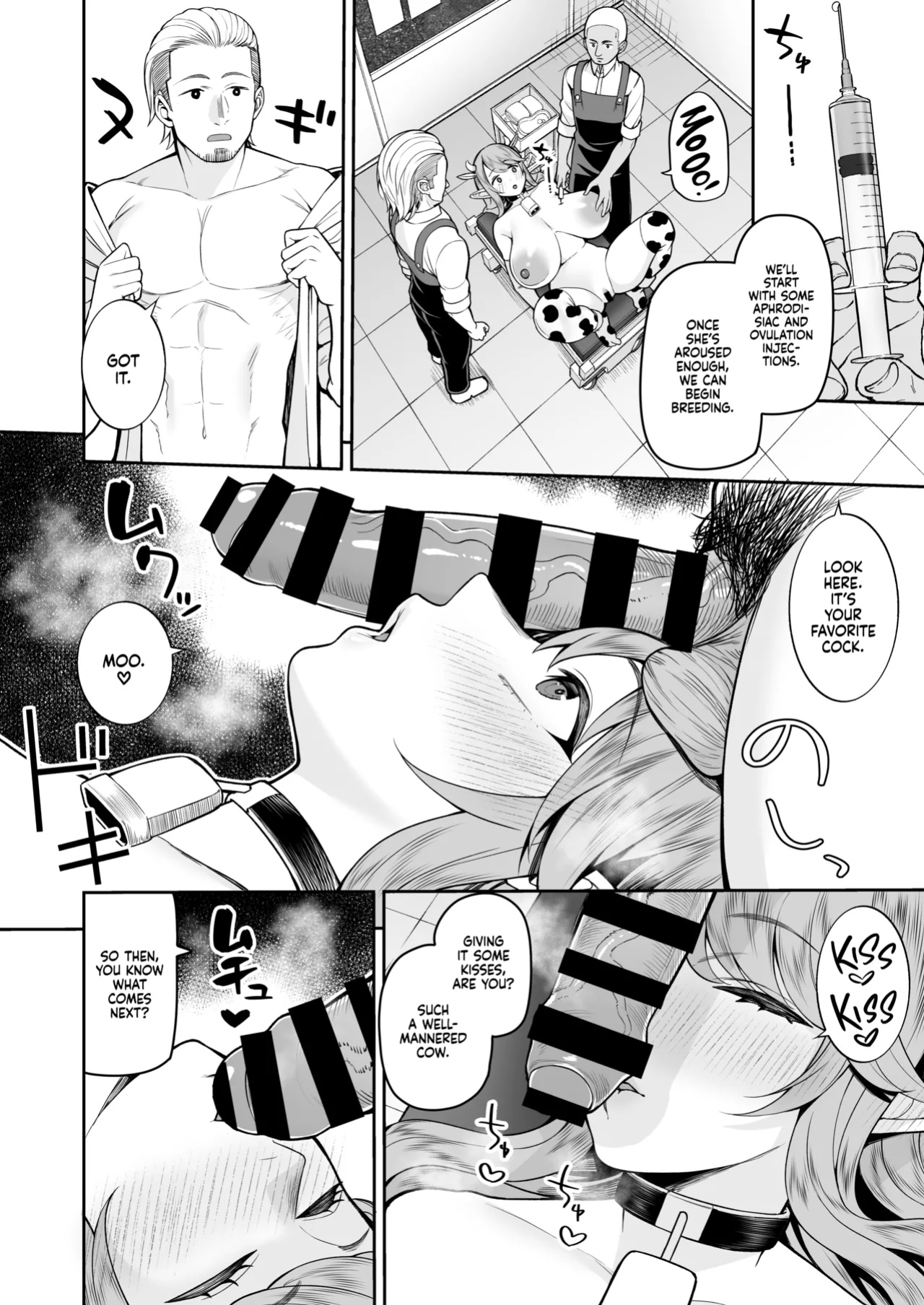 [Marshmallow Balloon (Kayumidome)] Nuugyuu Musume Bokujou | Cow Girl Ranch [Xzosk]