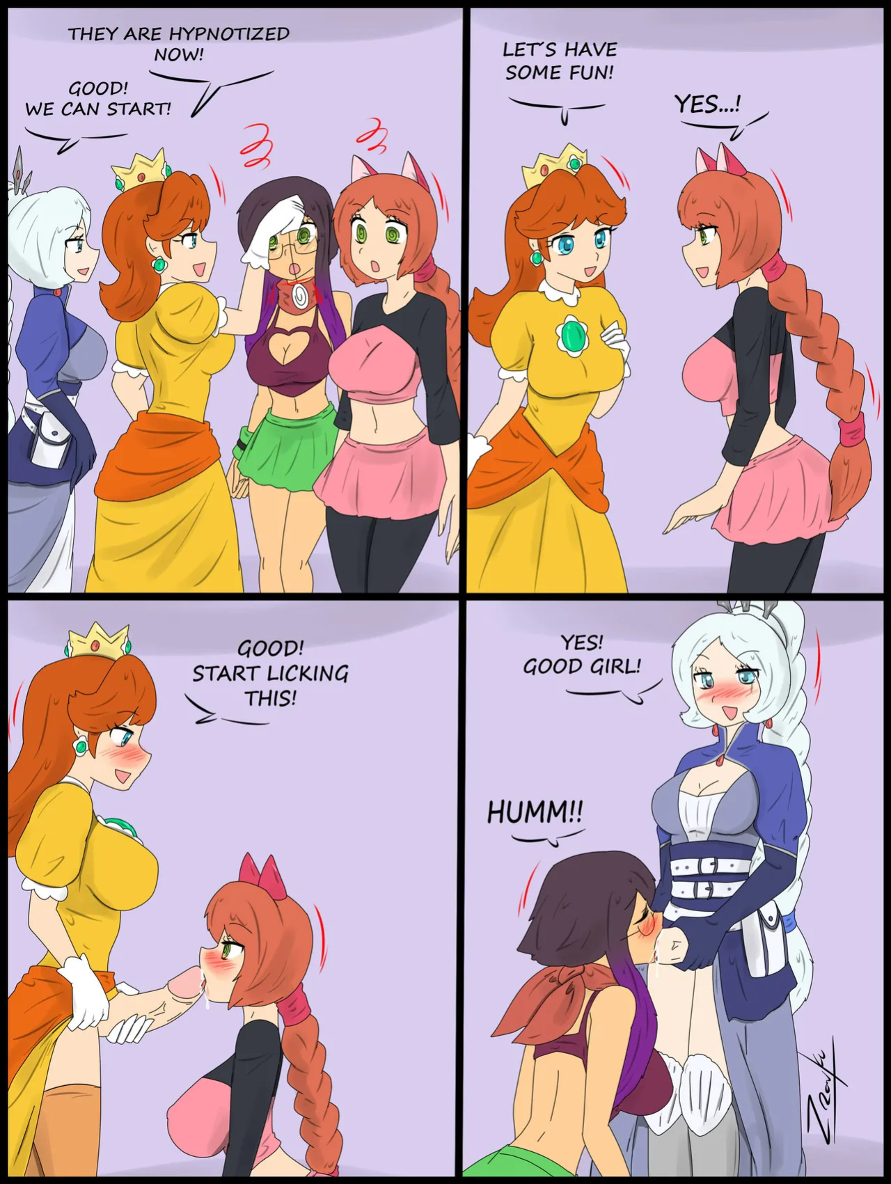 [zronku] Princess Party - Princess - New Partners 2 - Party - Princess Fun 2 - Princess - Princess Fun [english]