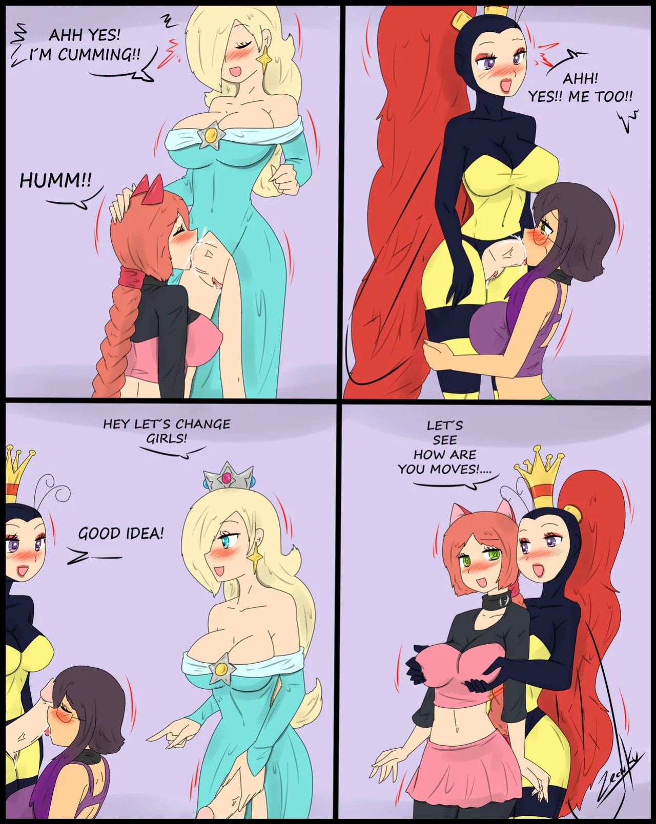 [zronku] Princess Party - Princess - New Partners 2 - Party - Princess Fun 2 - Princess - Princess Fun [english]