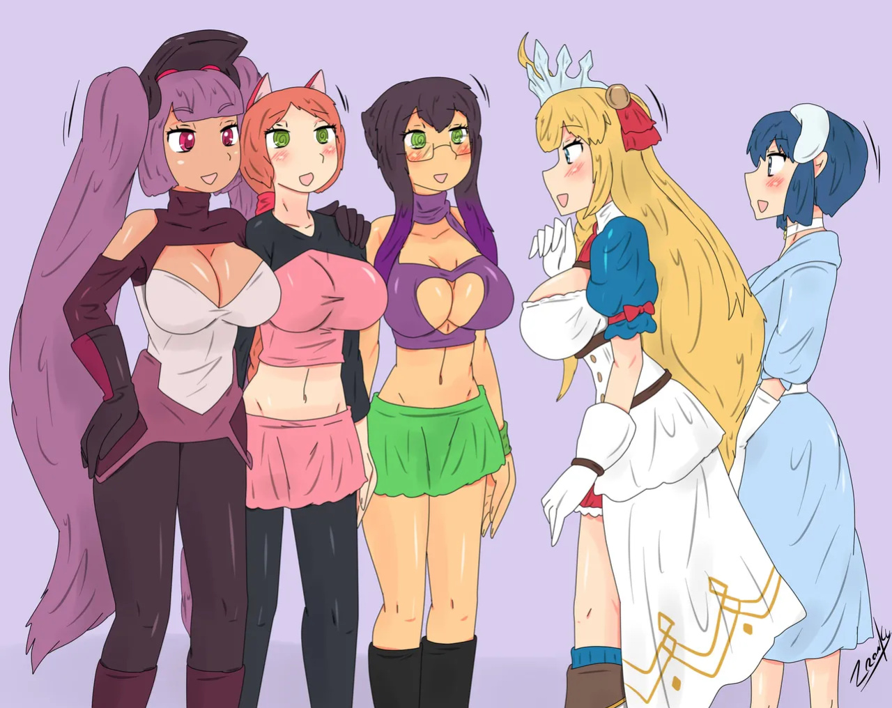 [zronku] Princess Party - Princess - New Partners 2 - Party - Princess Fun 2 - Princess - Princess Fun [english]