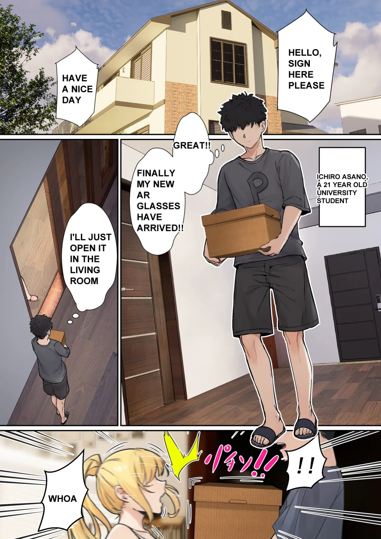 [pz-x] My AR glasses can see various stats about my foster sister?!