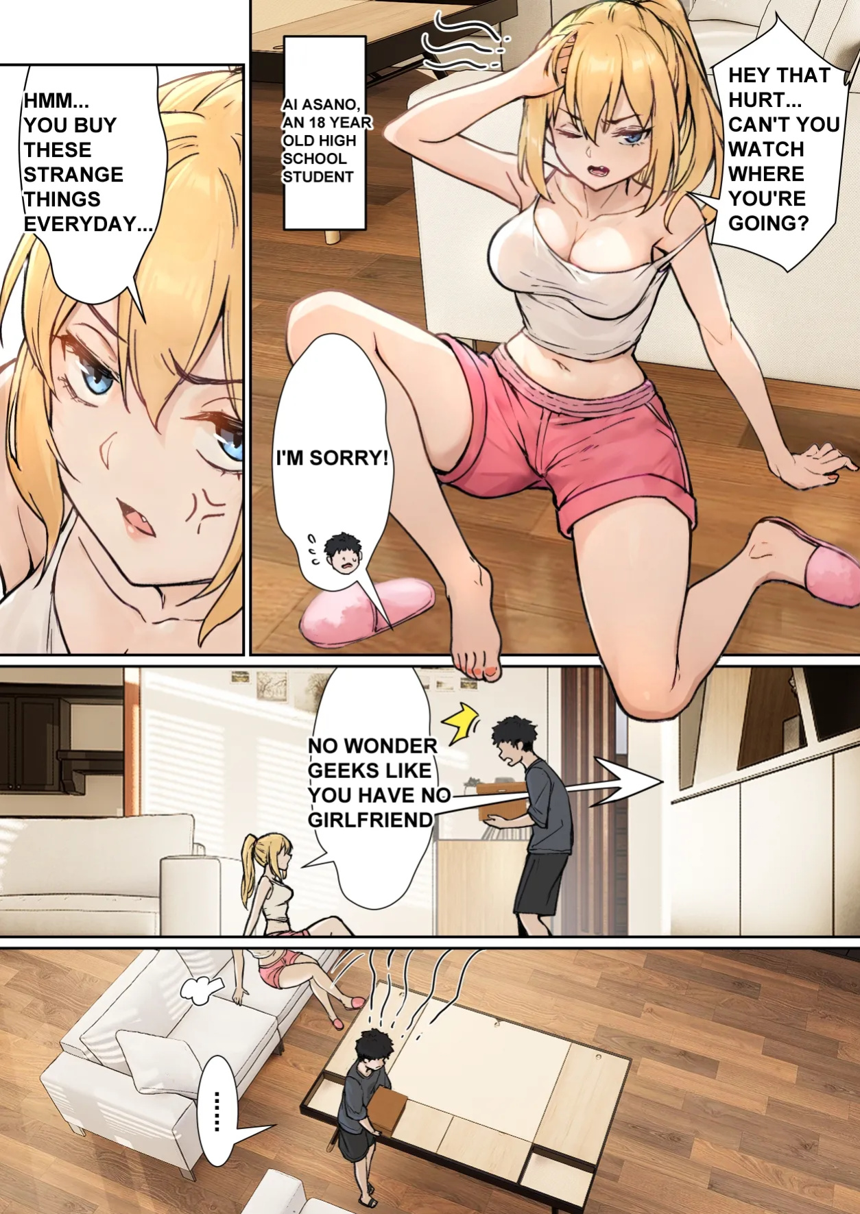 [pz-x] My AR glasses can see various stats about my foster sister?!
