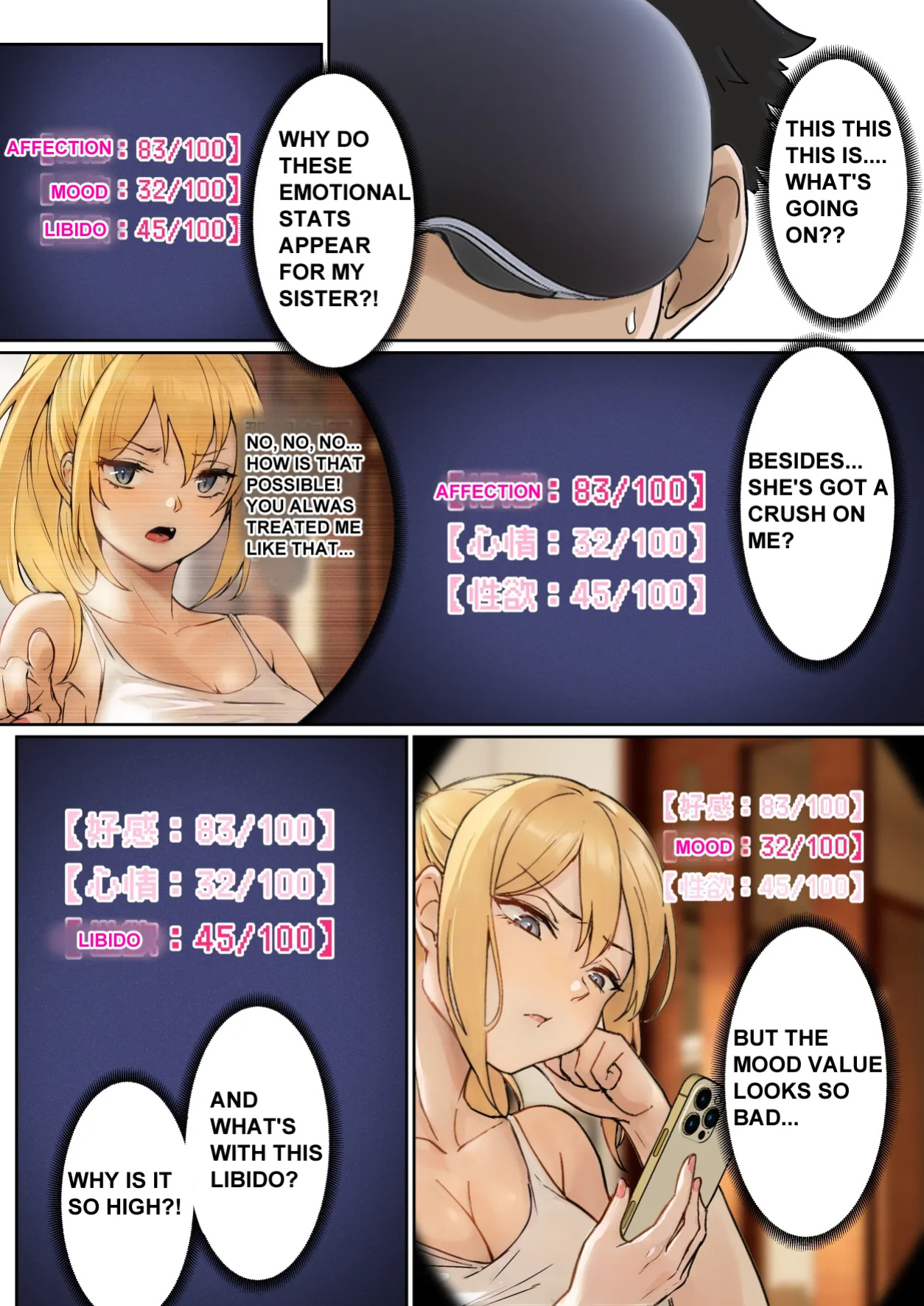 [pz-x] My AR glasses can see various stats about my foster sister?!