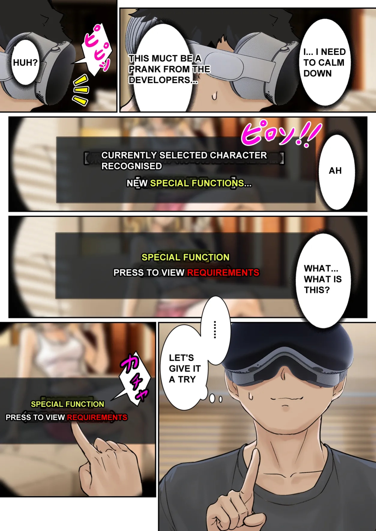 [pz-x] My AR glasses can see various stats about my foster sister?!