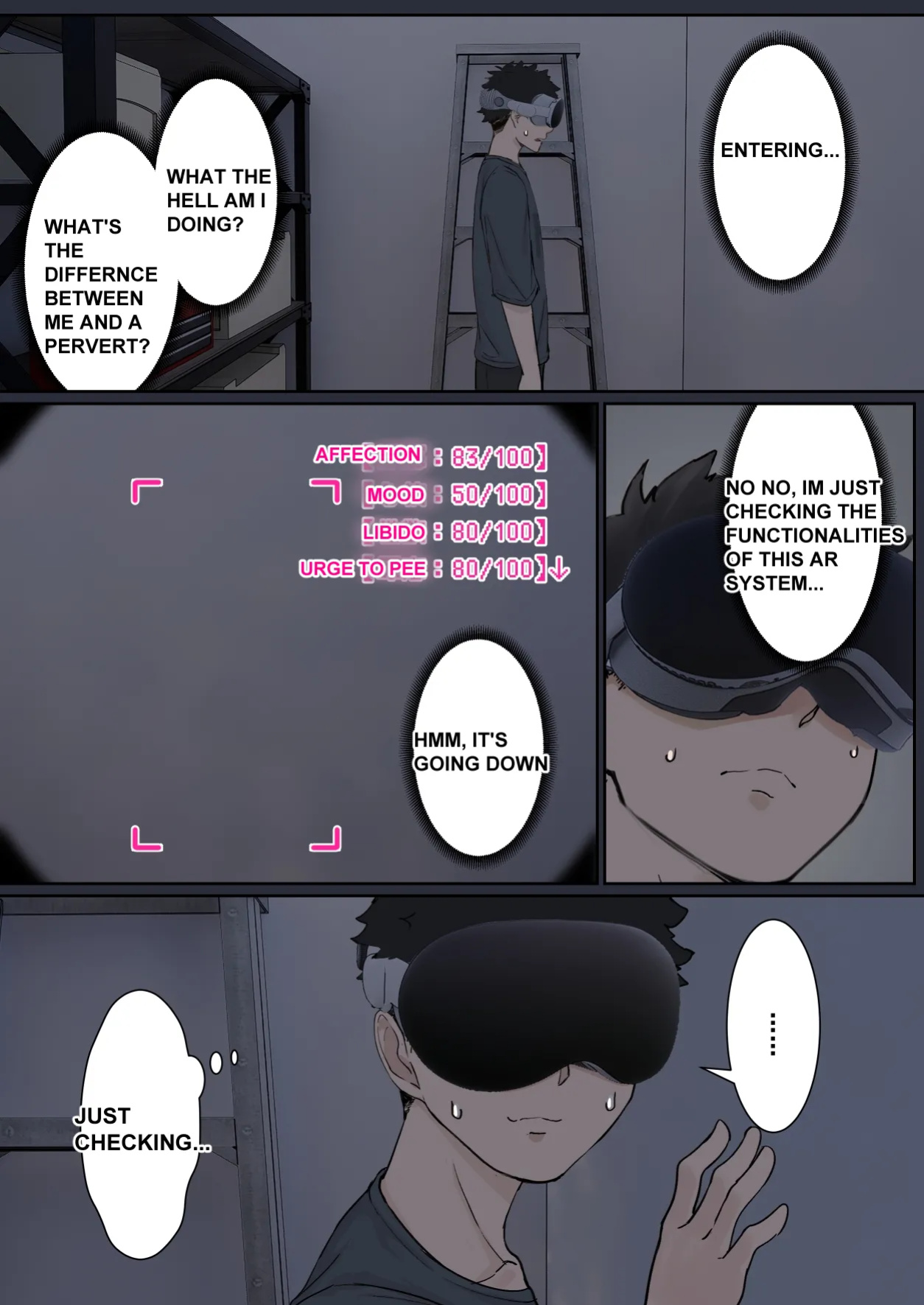 [pz-x] My AR glasses can see various stats about my foster sister?!