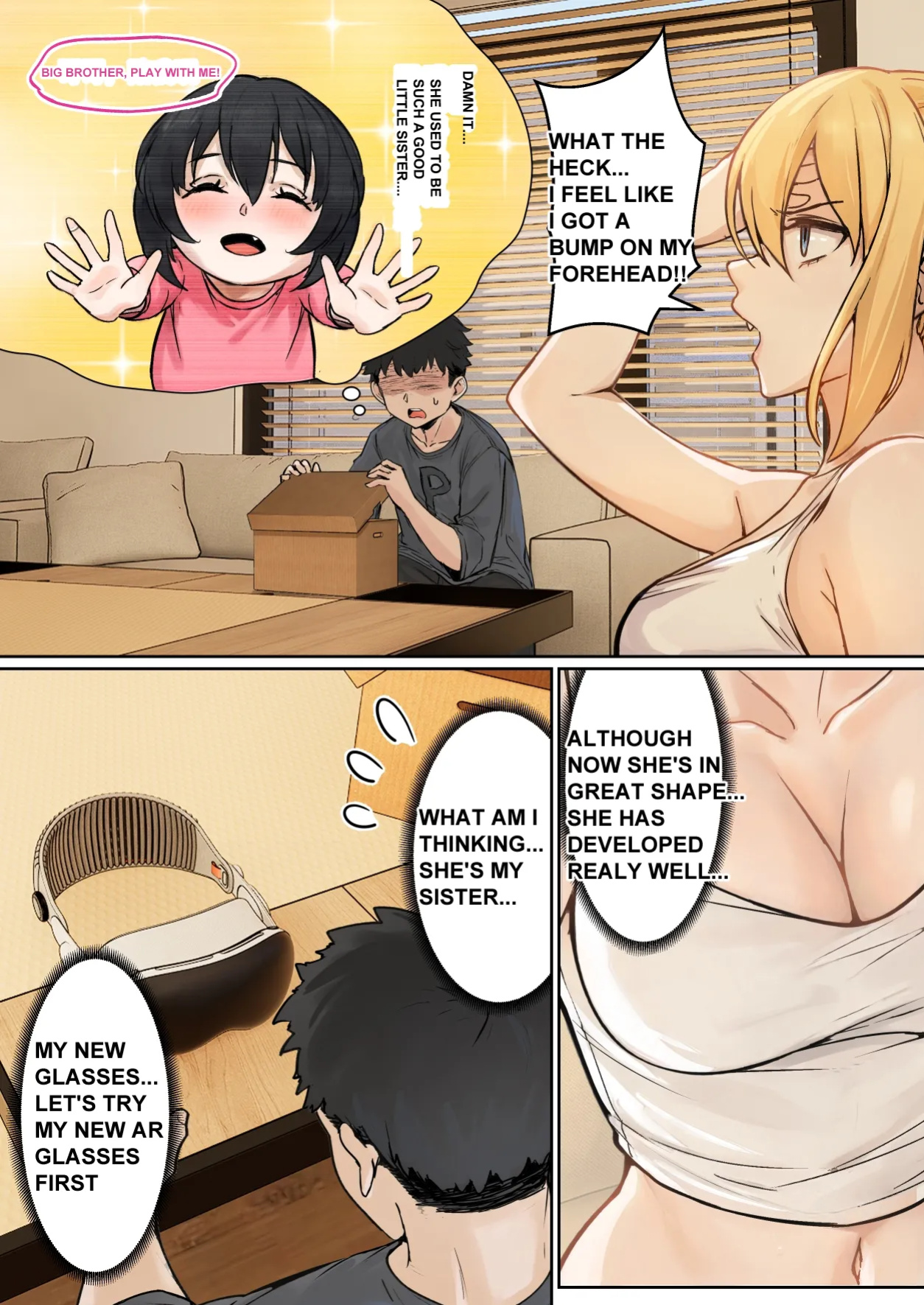 [pz-x] My AR glasses can see various stats about my foster sister？! (full)