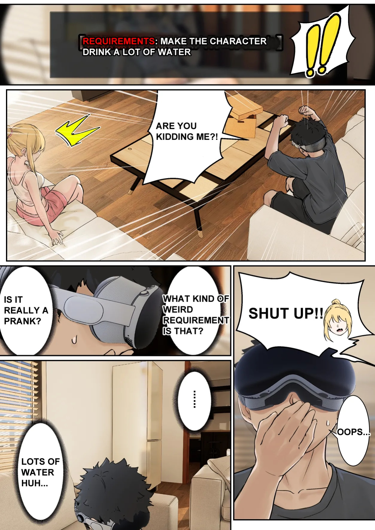 [pz-x] My AR glasses can see various stats about my foster sister？! (full)