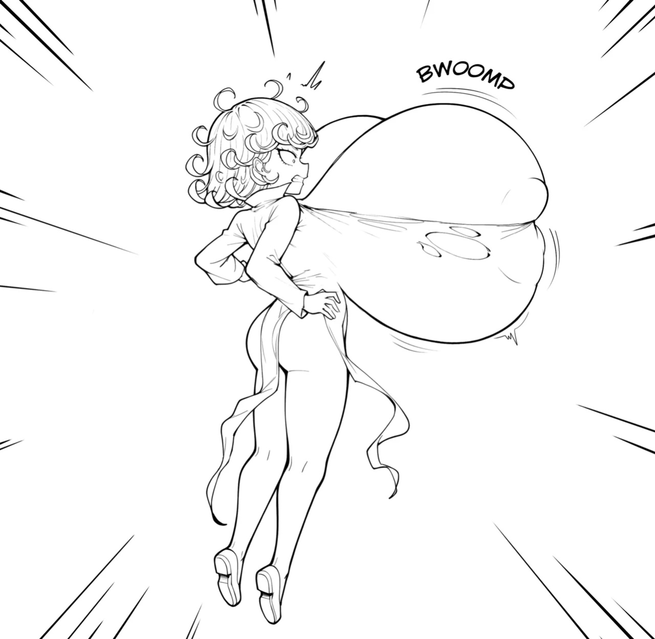 [MonkeChrome] Tatsumaki - Side Job (One Punch-Man)