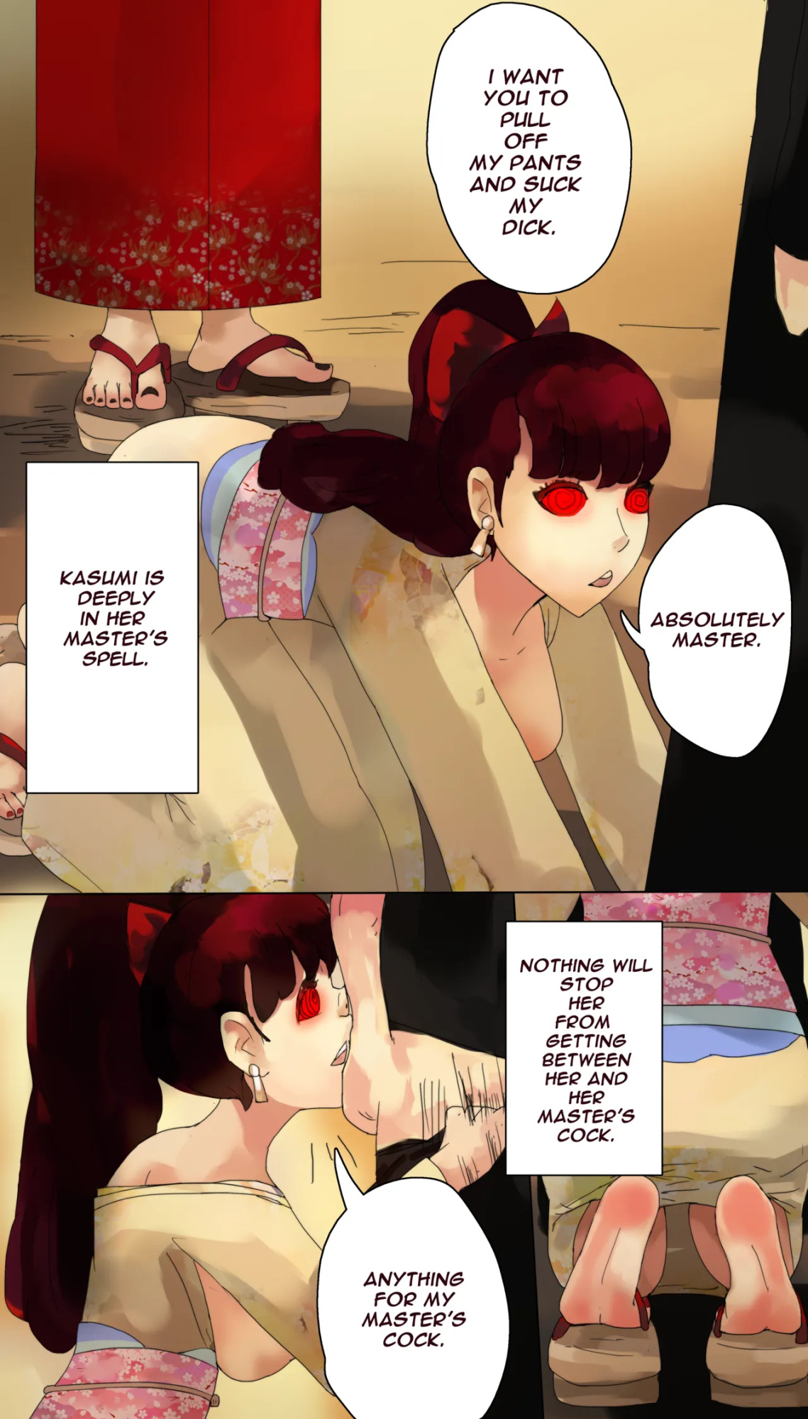 [Onefeefoor] Ann and Kasumi hypnotized (Persona 5)