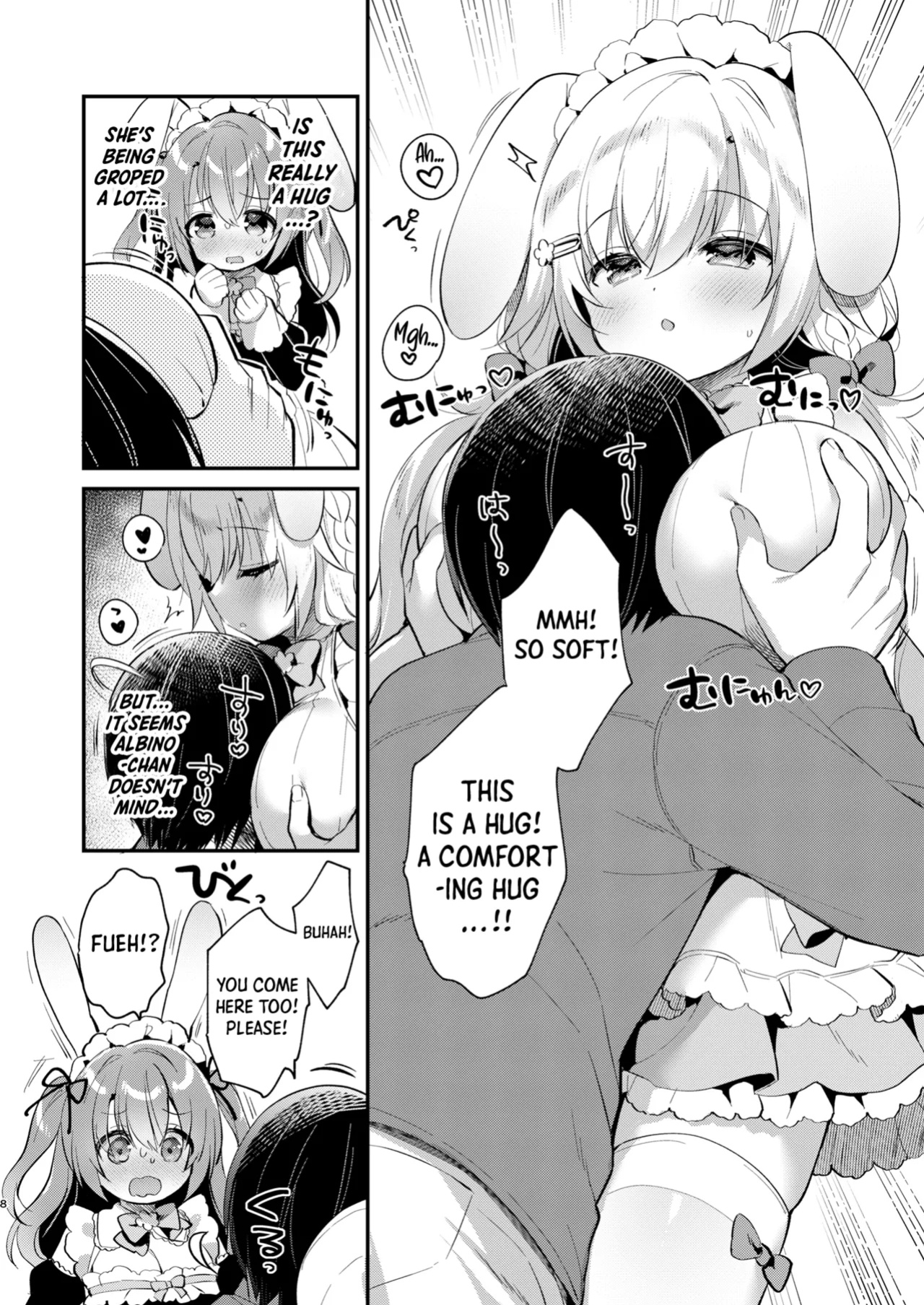 [Usacastle (Usashiro Mani)] W Sakura-chan no Fuwatoro Sand! | Double Sakura-chan's Fluffy Sandwich! [Shiro Translation]