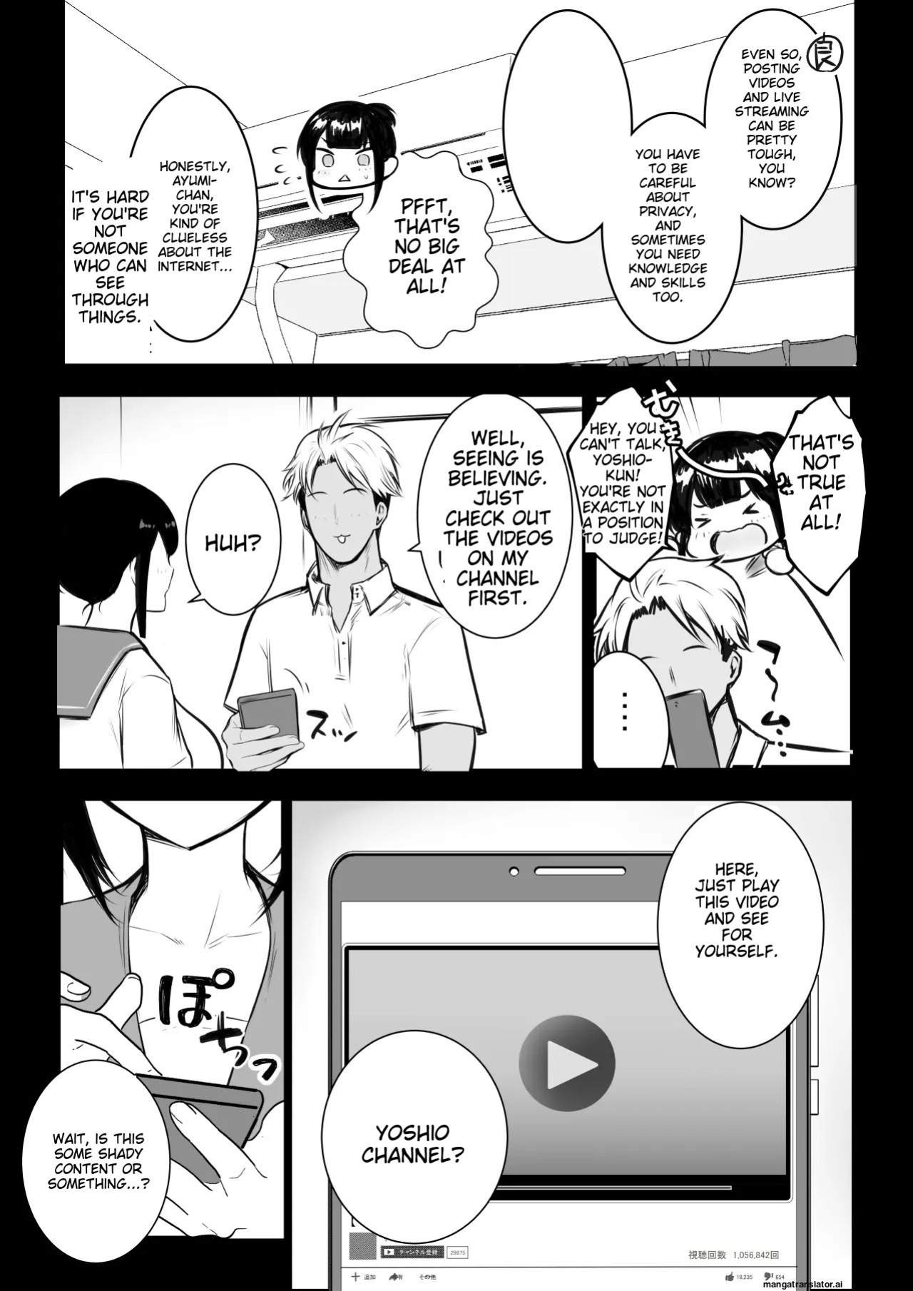 [Akirerushoujo (Akire)] Boku no Kanojo wa Charao to Doukyochuu 4