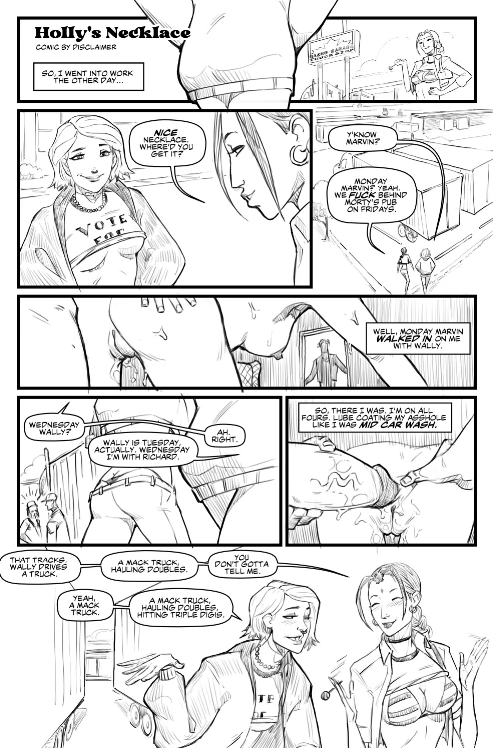 [Disclaimer] Holly - white trash girl OC